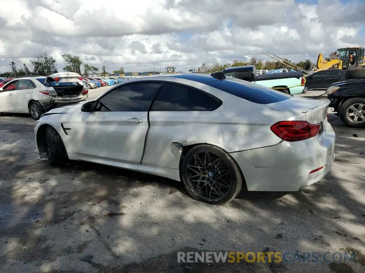 2 Photograph of a damaged car WBS4Y9C59KAG66952 BMW M4 2019