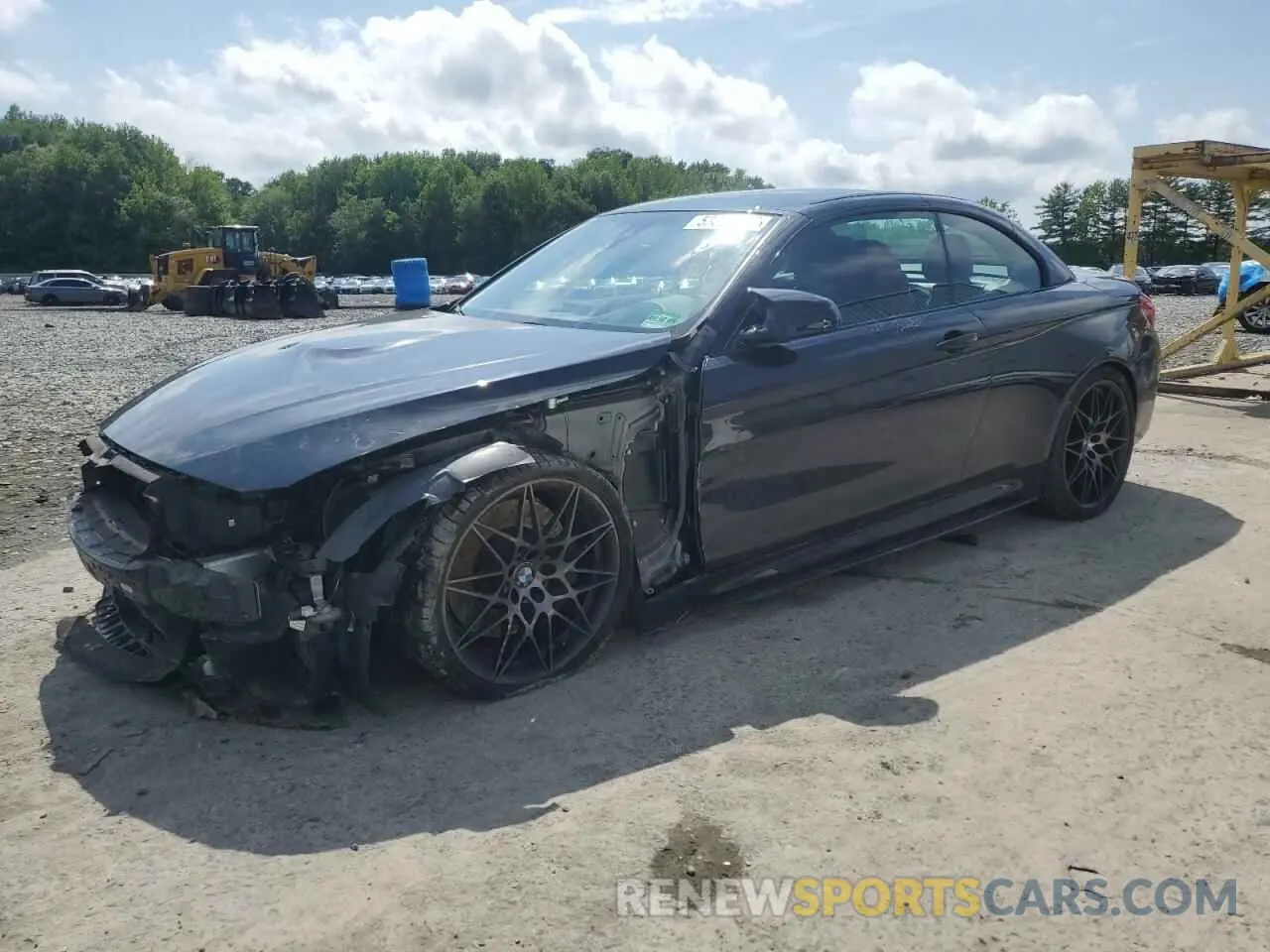 1 Photograph of a damaged car WBS4Z9C50KEJ63619 BMW M4 2019