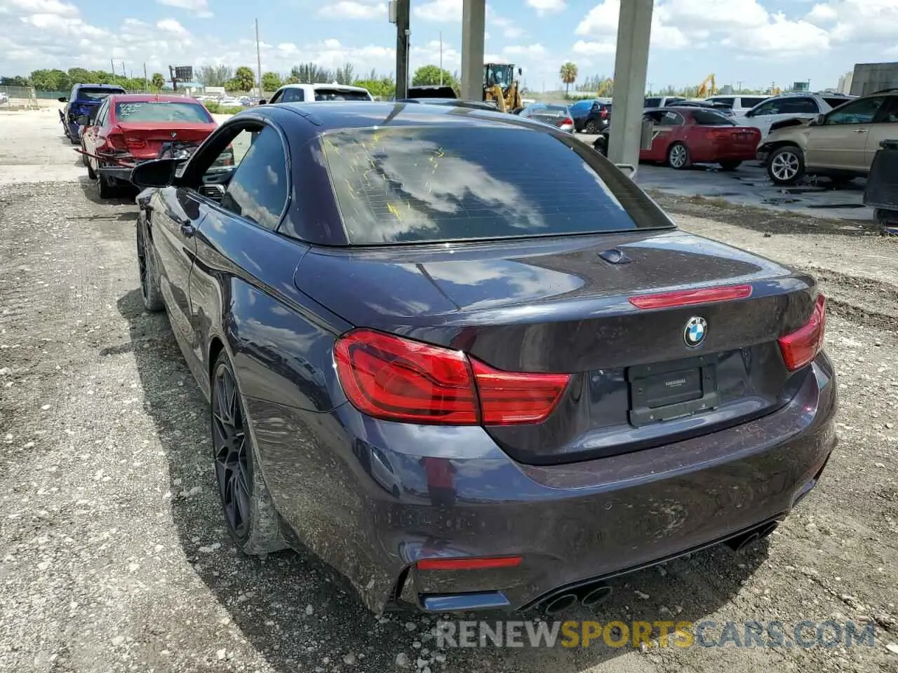 3 Photograph of a damaged car WBS4Z9C52KEJ63539 BMW M4 2019