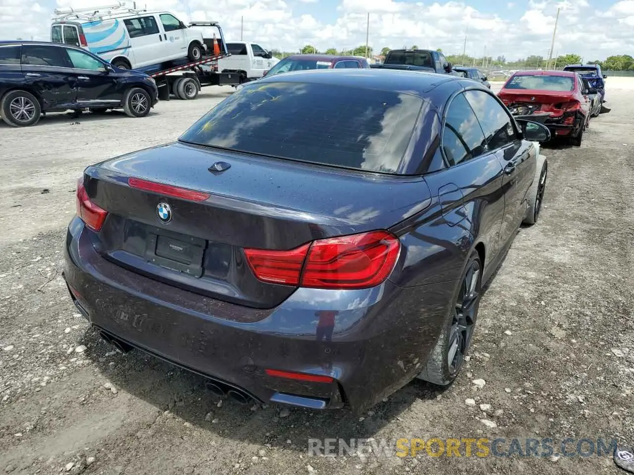 4 Photograph of a damaged car WBS4Z9C52KEJ63539 BMW M4 2019
