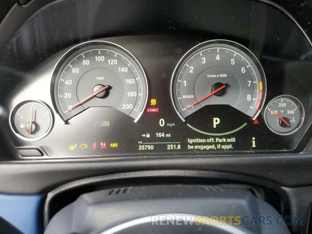 9 Photograph of a damaged car WBS4Z9C54KEJ63588 BMW M4 2019