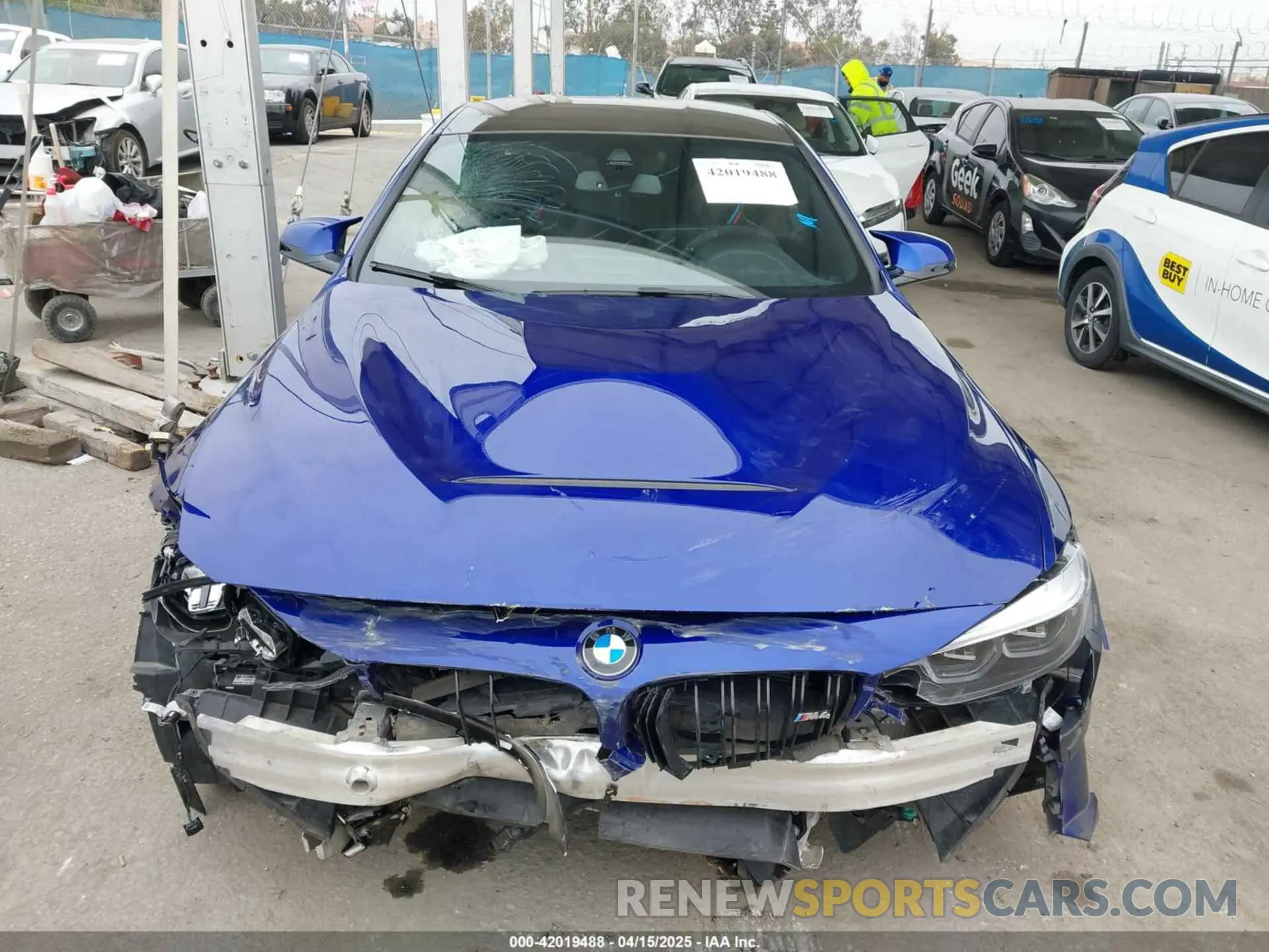 13 Photograph of a damaged car WBS3S7C02LAH85093 BMW M4 2020
