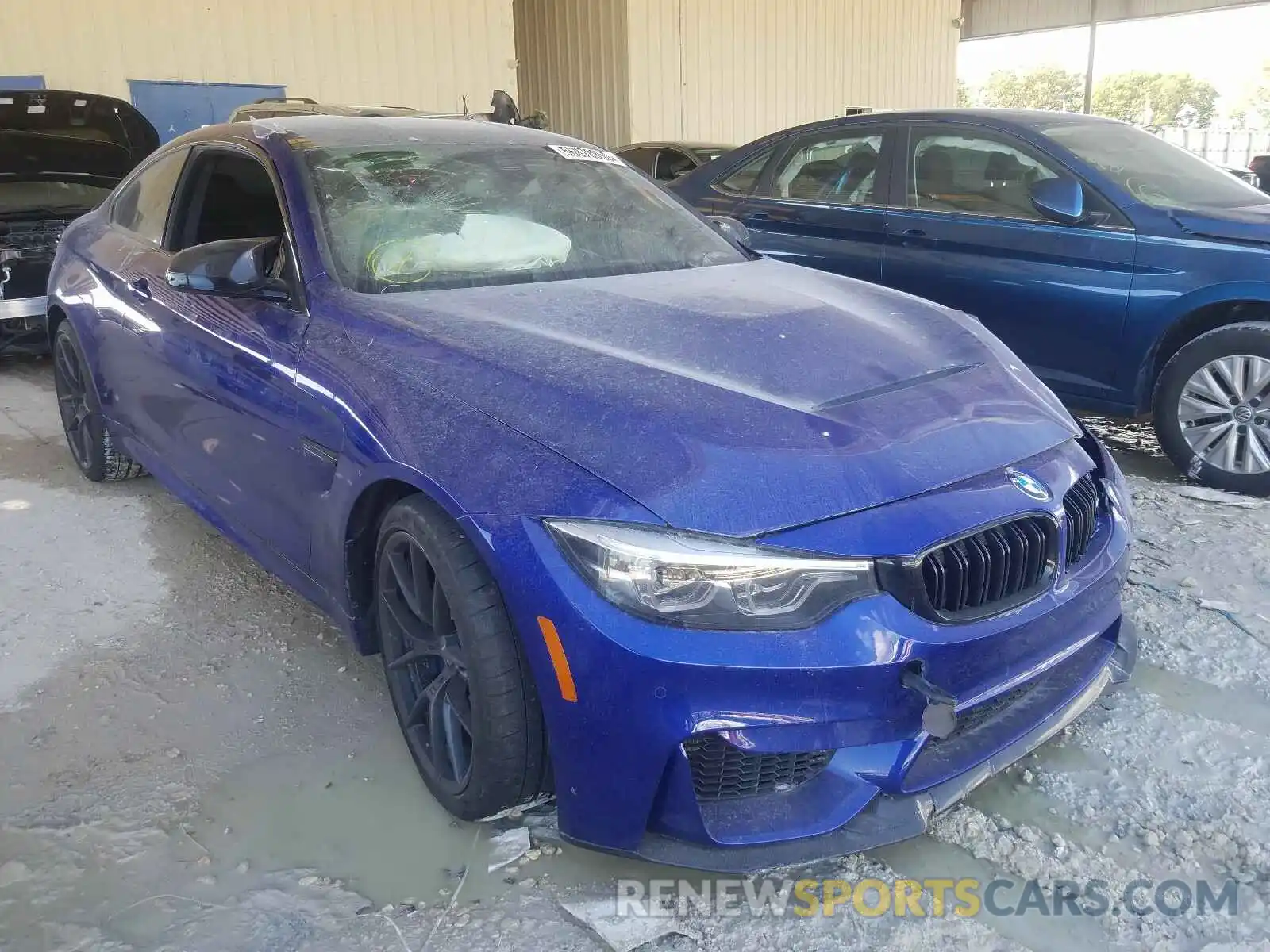 1 Photograph of a damaged car WBS3S7C03LFH09840 BMW M4 2020