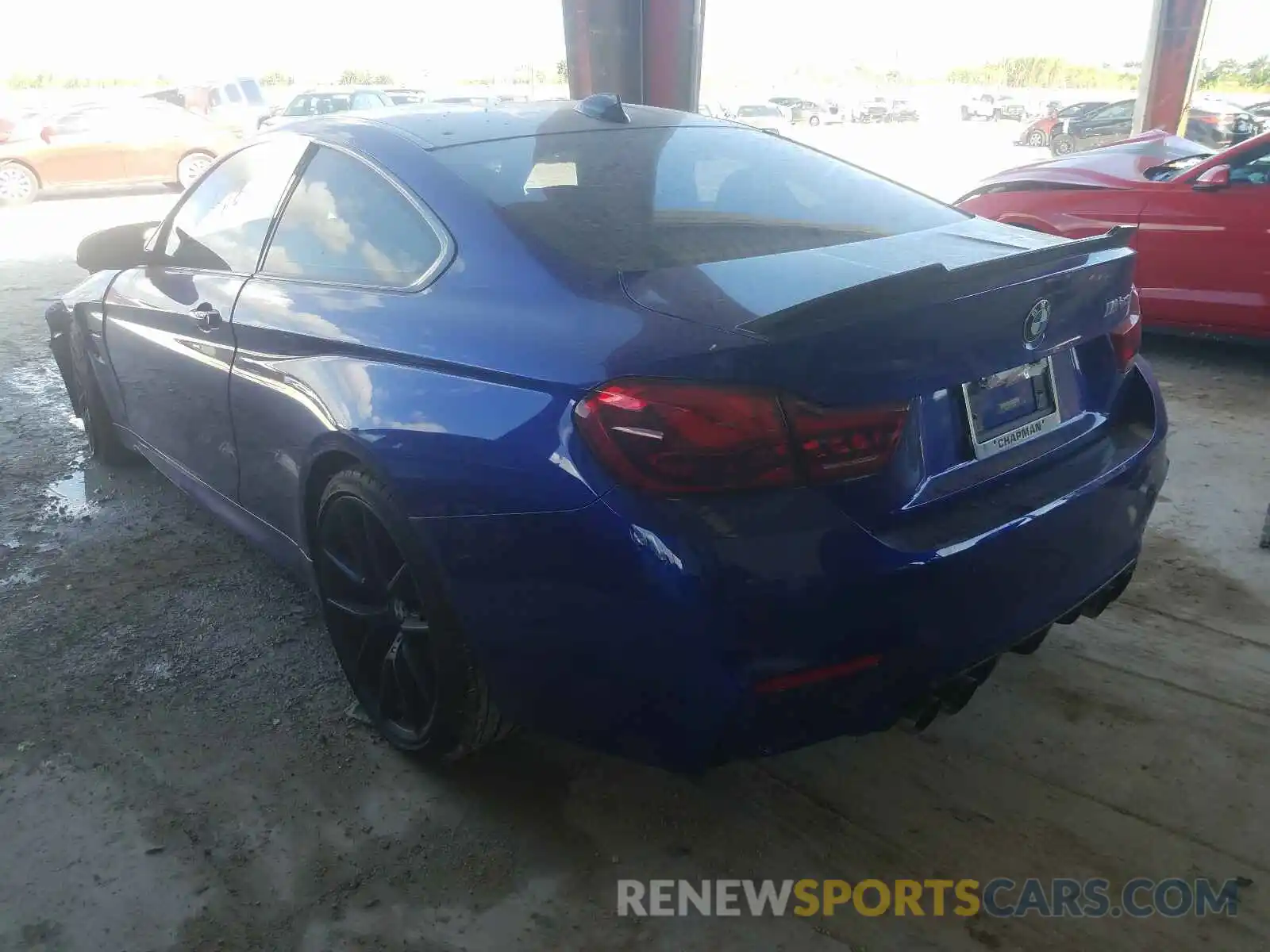 3 Photograph of a damaged car WBS3S7C03LFH09840 BMW M4 2020