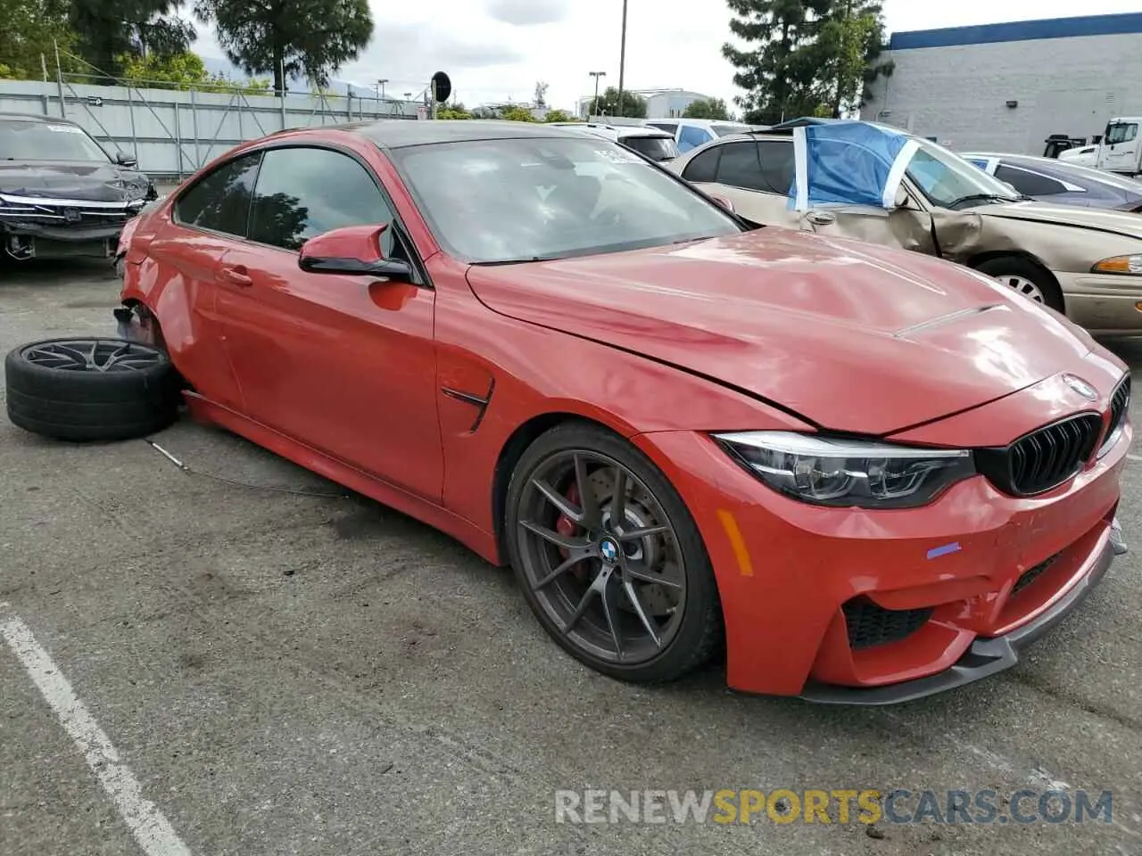 4 Photograph of a damaged car WBS3S7C08LFH14628 BMW M4 2020