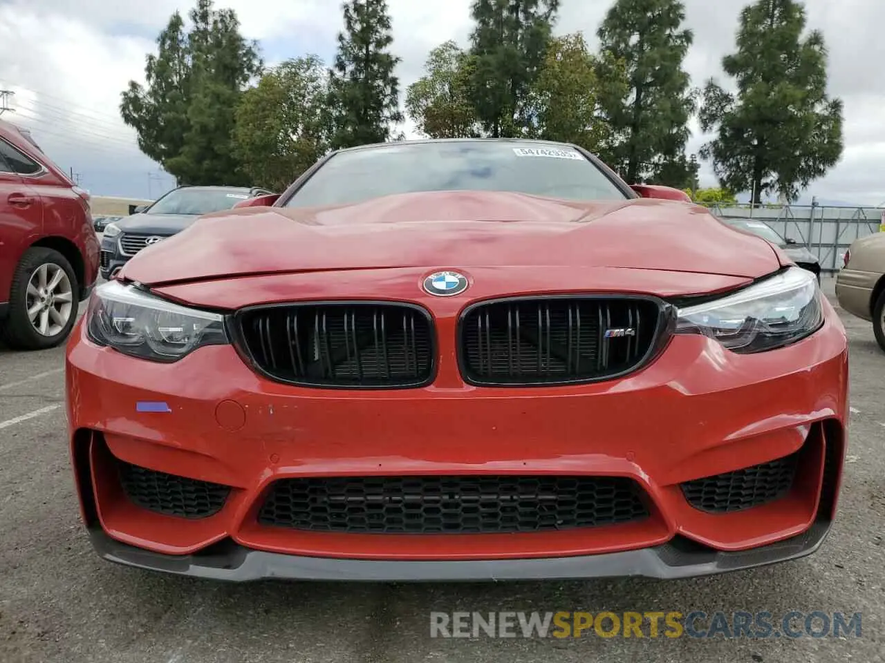 5 Photograph of a damaged car WBS3S7C08LFH14628 BMW M4 2020