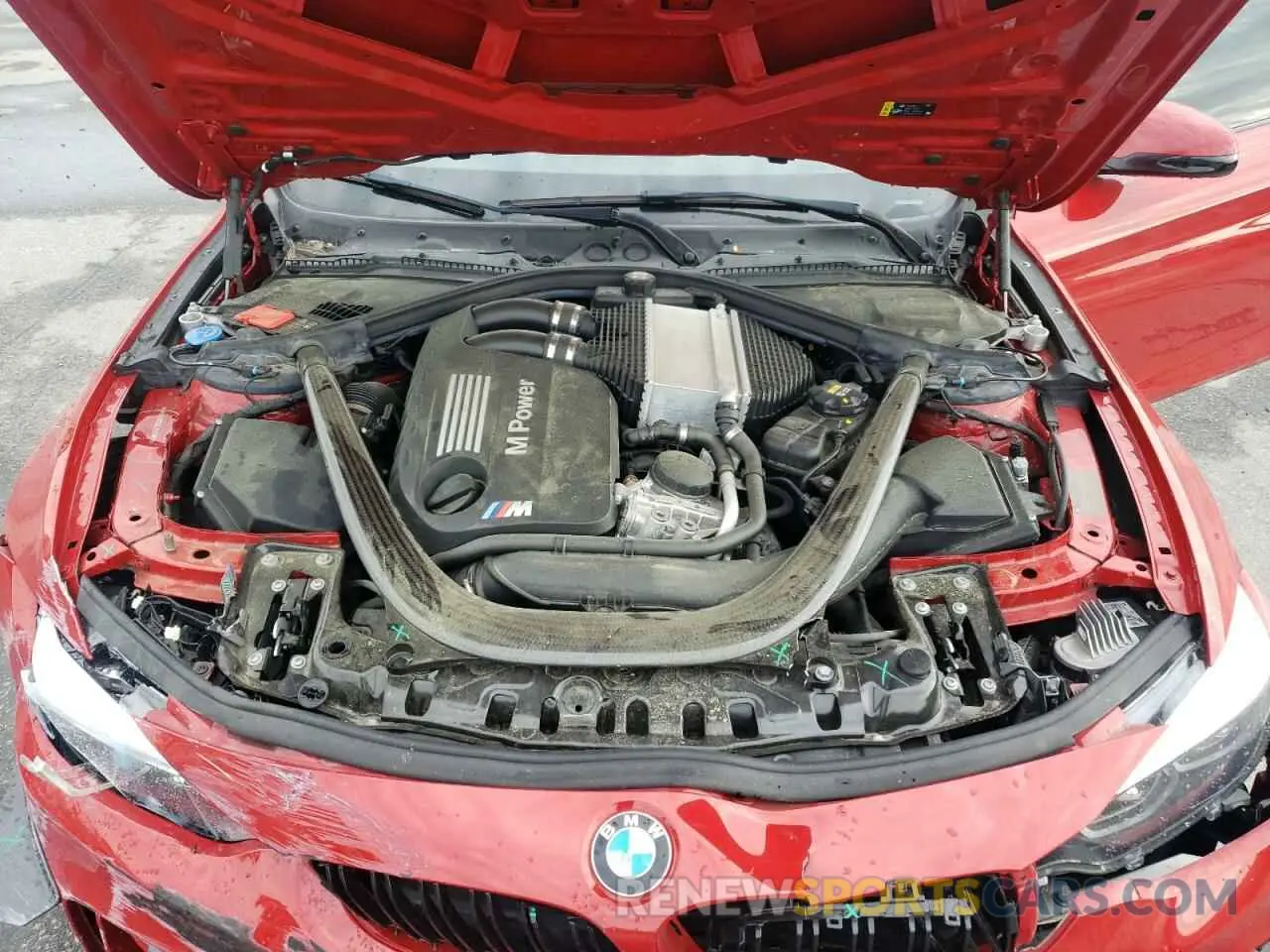 11 Photograph of a damaged car WBS4Y9C00LFH39876 BMW M4 2020