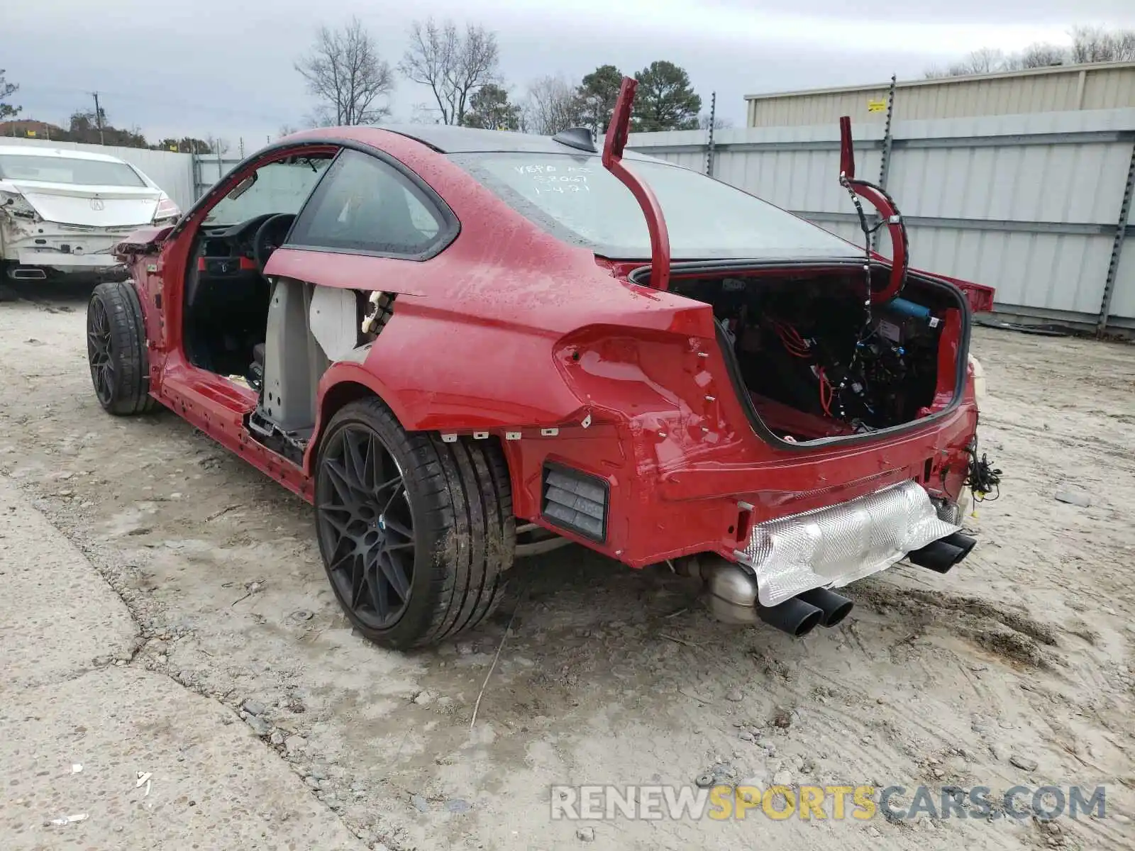 3 Photograph of a damaged car WBS4Y9C02LFJ58067 BMW M4 2020