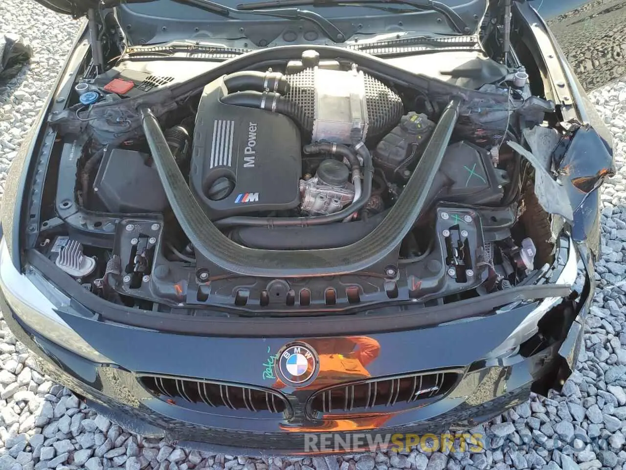 11 Photograph of a damaged car WBS4Y9C04LFH80897 BMW M4 2020