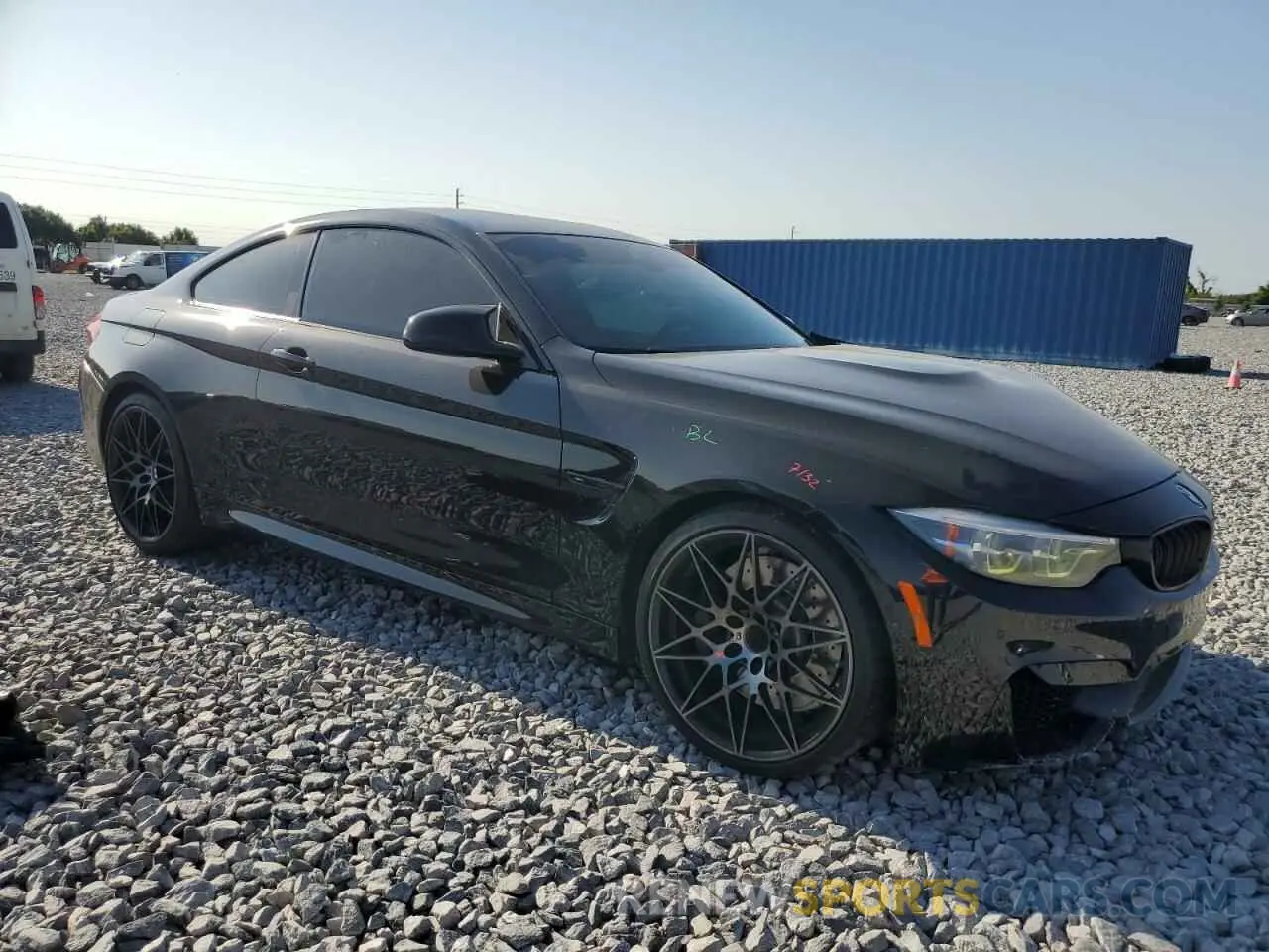 4 Photograph of a damaged car WBS4Y9C04LFH80897 BMW M4 2020