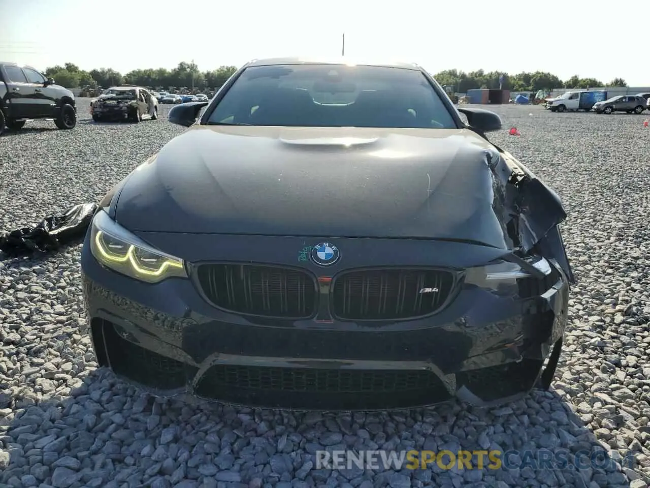5 Photograph of a damaged car WBS4Y9C04LFH80897 BMW M4 2020