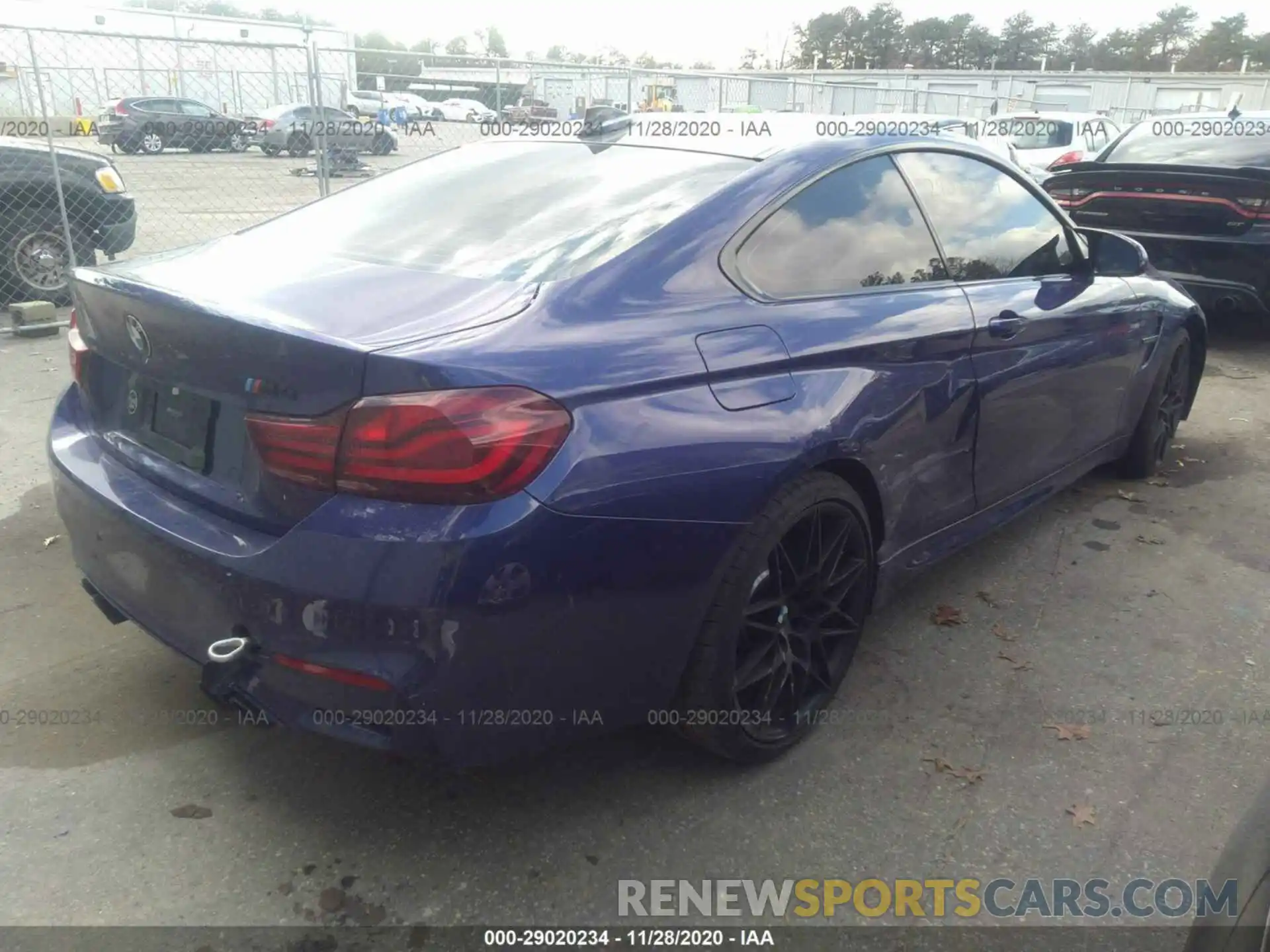 4 Photograph of a damaged car WBS4Y9C05LFJ64932 BMW M4 2020