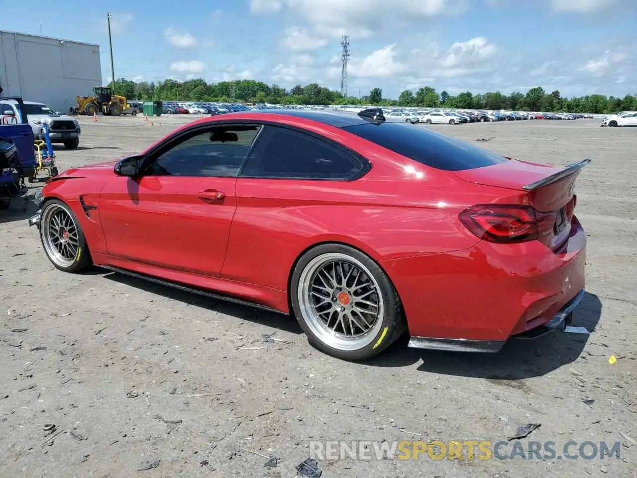 2 Photograph of a damaged car WBS4Y9C05LFJ77020 BMW M4 2020