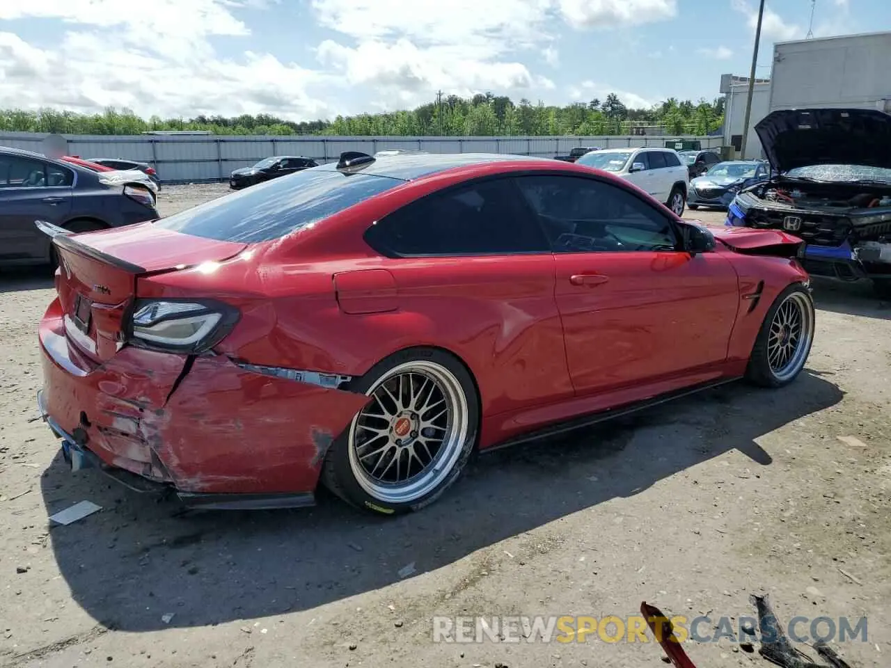 3 Photograph of a damaged car WBS4Y9C05LFJ77020 BMW M4 2020