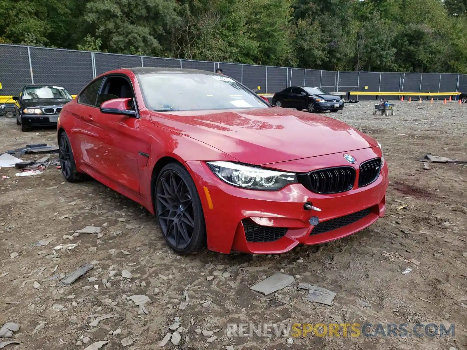 1 Photograph of a damaged car WBS4Y9C05LFJ79866 BMW M4 2020