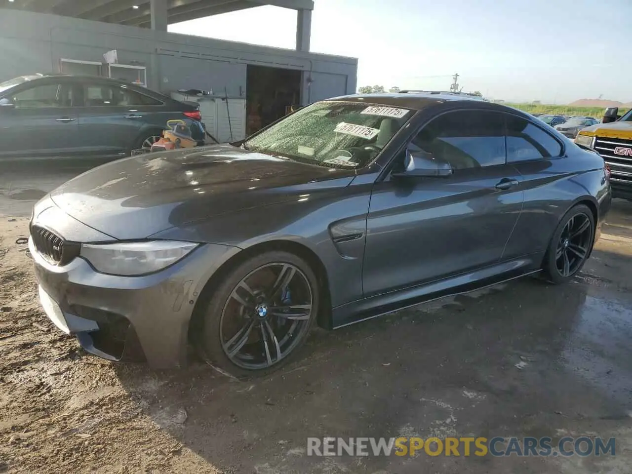 1 Photograph of a damaged car WBS4Y9C06LAH82955 BMW M4 2020
