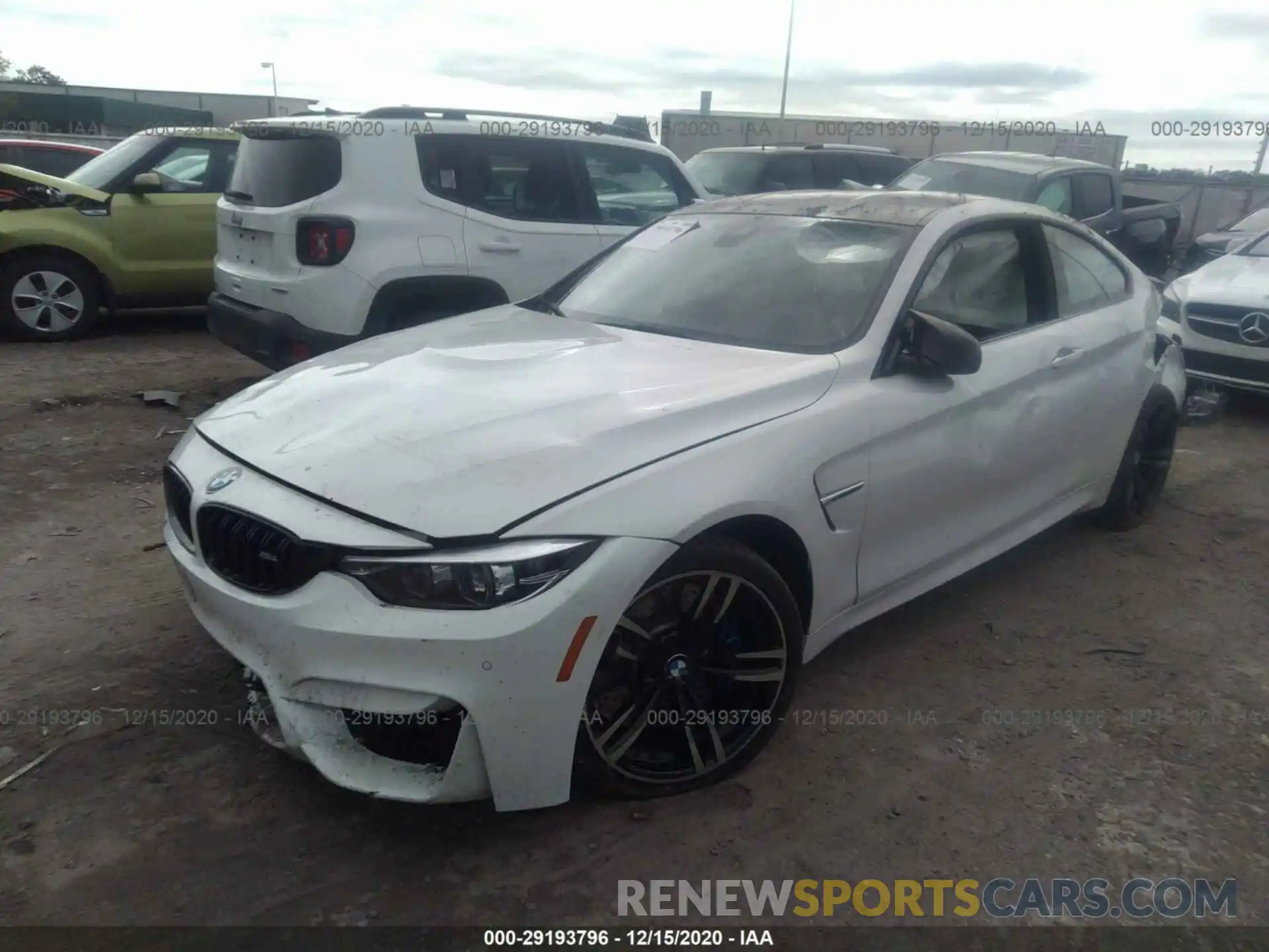 2 Photograph of a damaged car WBS4Y9C06LAH82986 BMW M4 2020