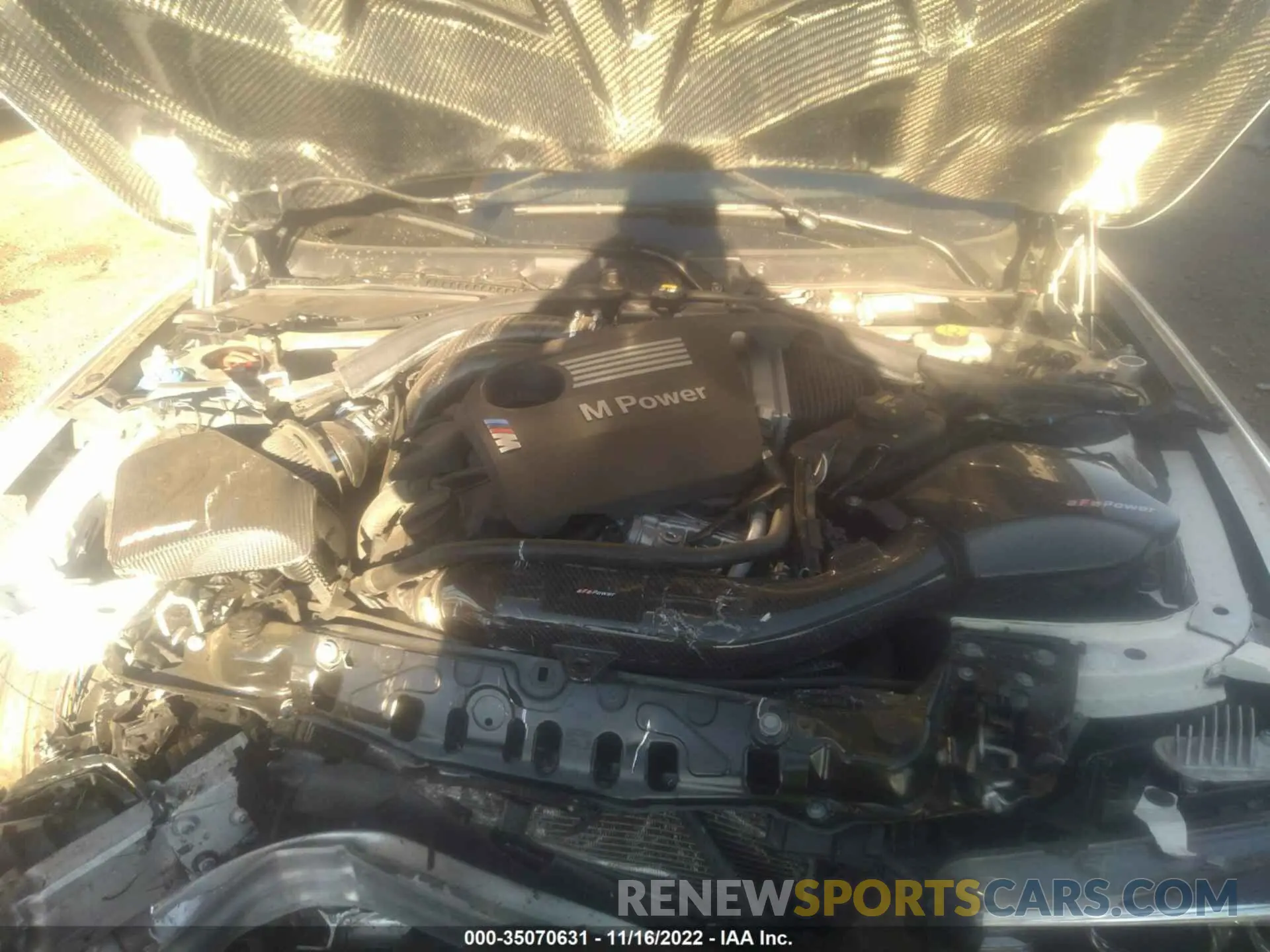 10 Photograph of a damaged car WBS4Z9C00L5P88866 BMW M4 2020