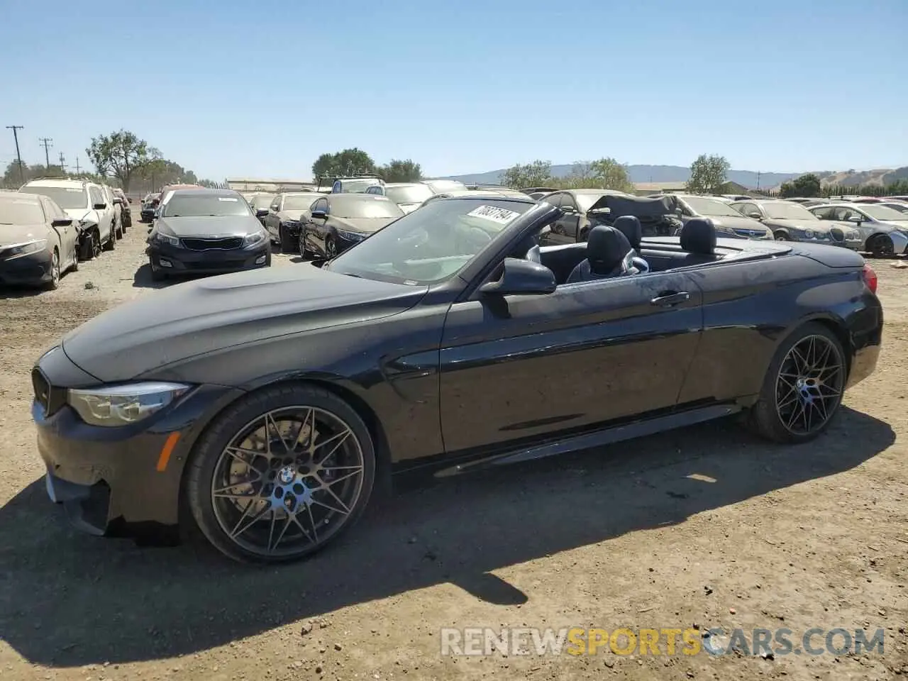 1 Photograph of a damaged car WBS4Z9C02L5R18811 BMW M4 2020