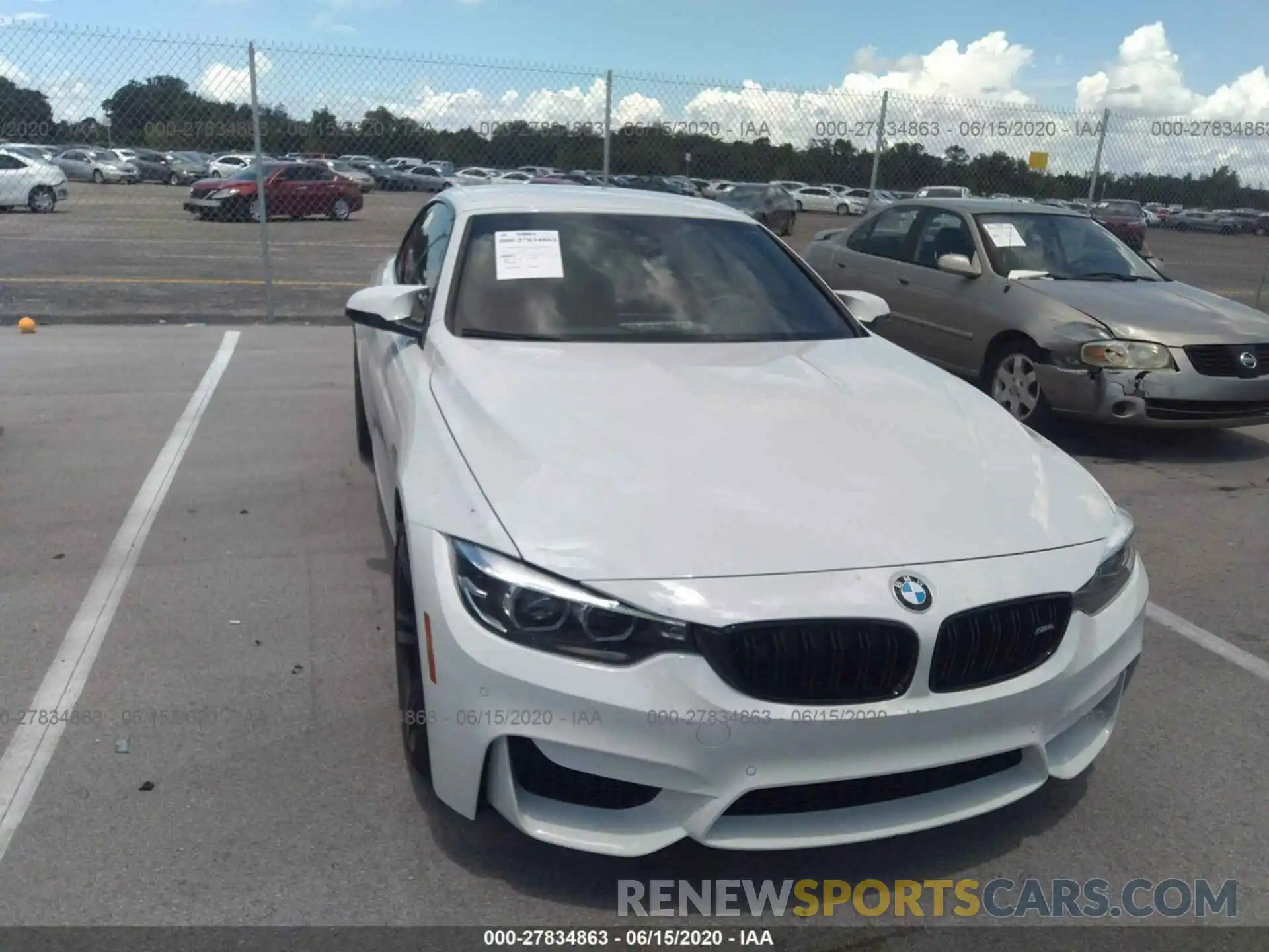 6 Photograph of a damaged car WBS4Z9C08L5N60324 BMW M4 2020