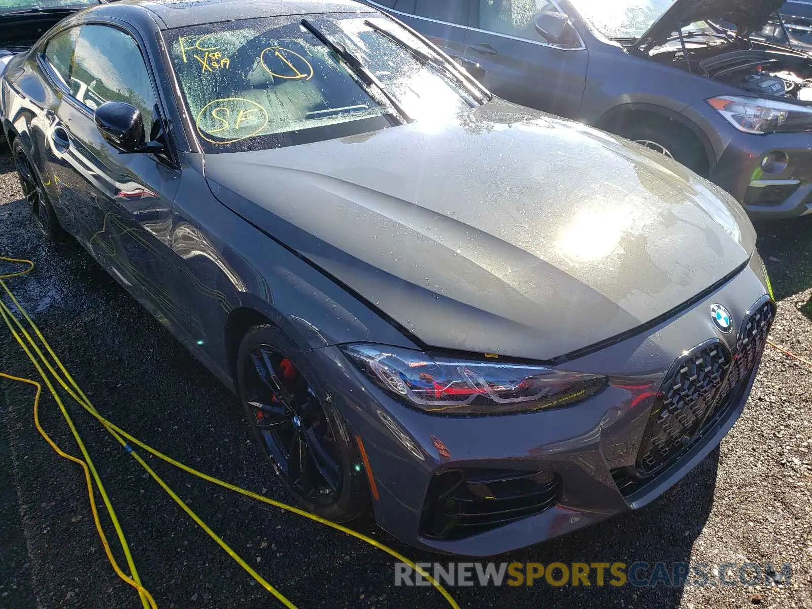 1 Photograph of a damaged car WBA13AR02MCG89449 BMW M4 2021