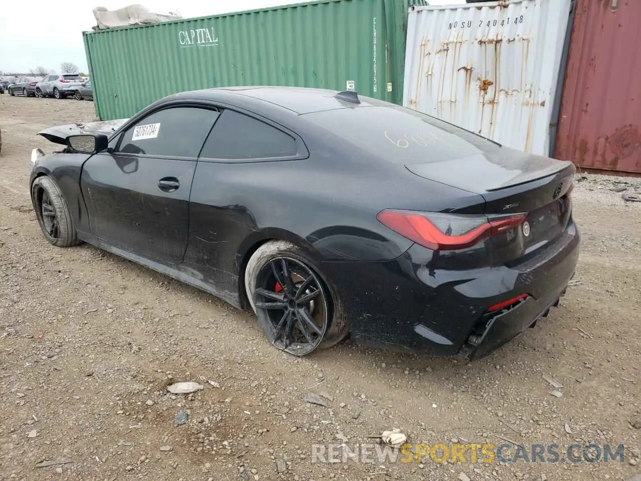 2 Photograph of a damaged car WBA13AR06MCF66804 BMW M4 2021