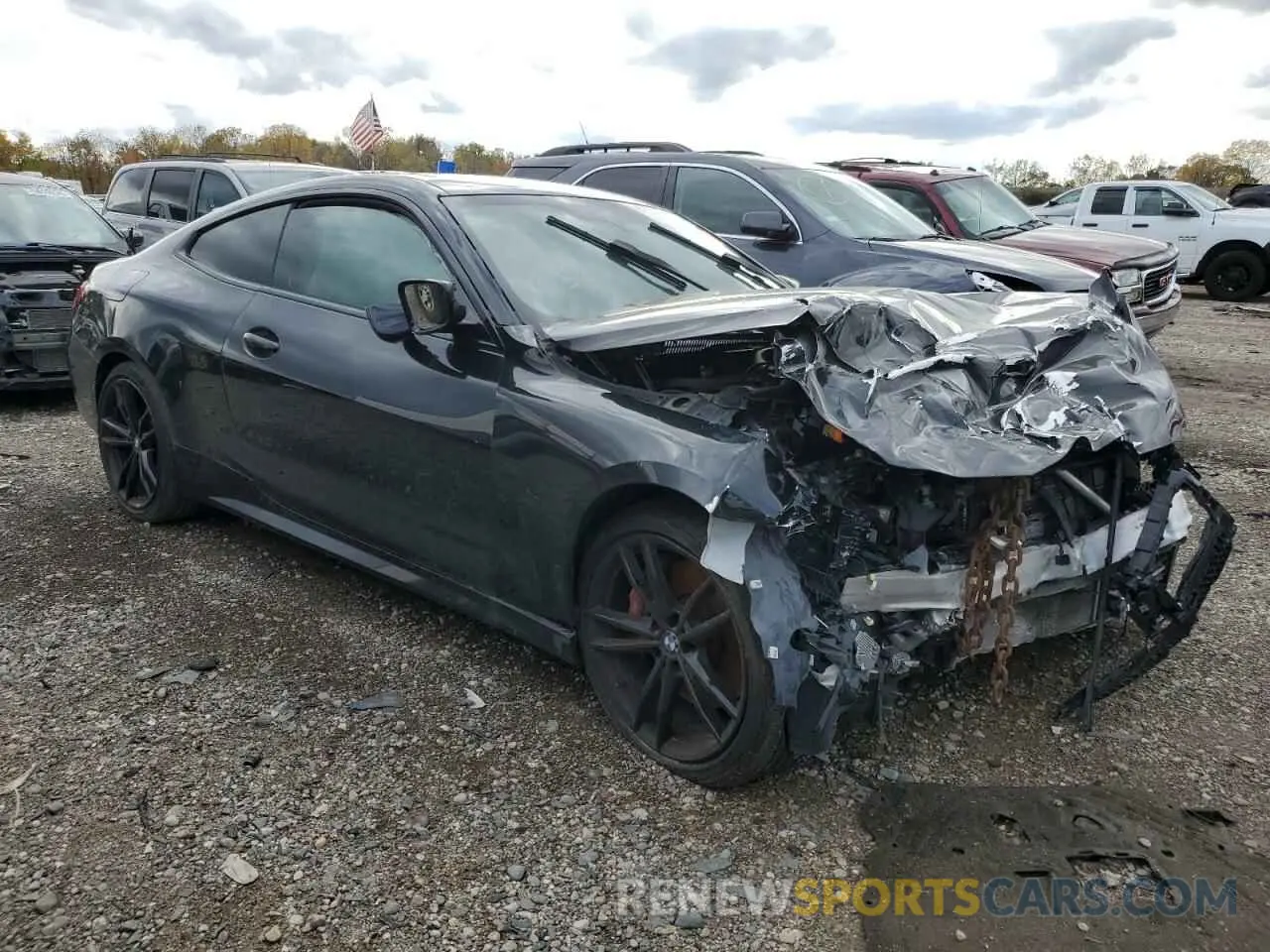 4 Photograph of a damaged car WBA13AR0XMCF92788 BMW M4 2021