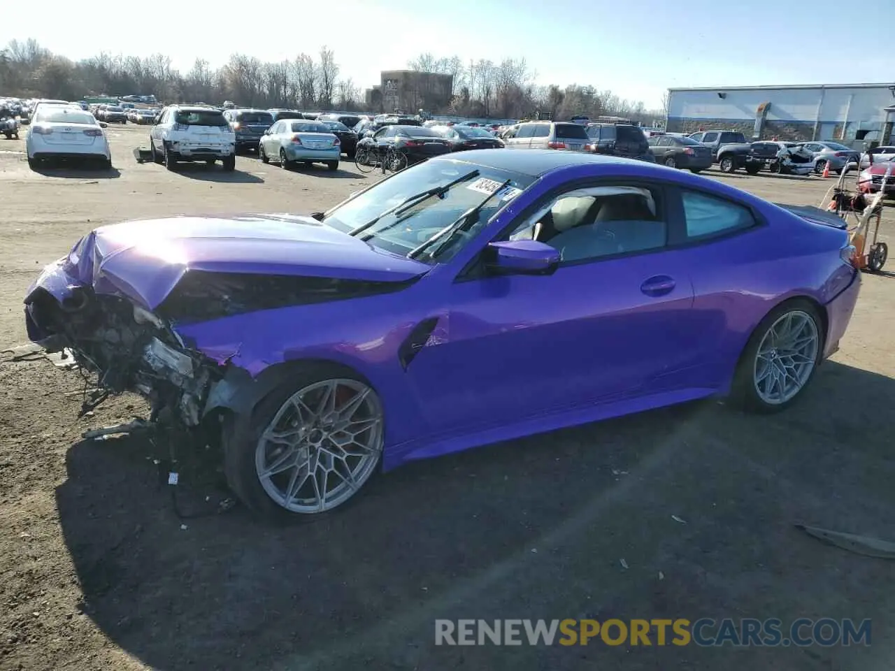 1 Photograph of a damaged car WBS33AZ01MCG10826 BMW M4 2021