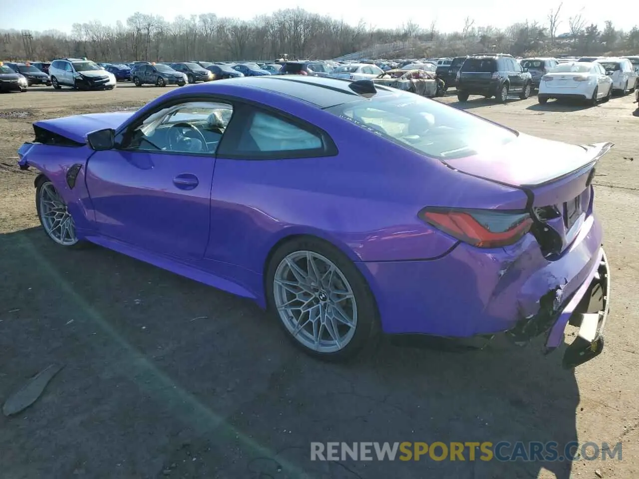 2 Photograph of a damaged car WBS33AZ01MCG10826 BMW M4 2021