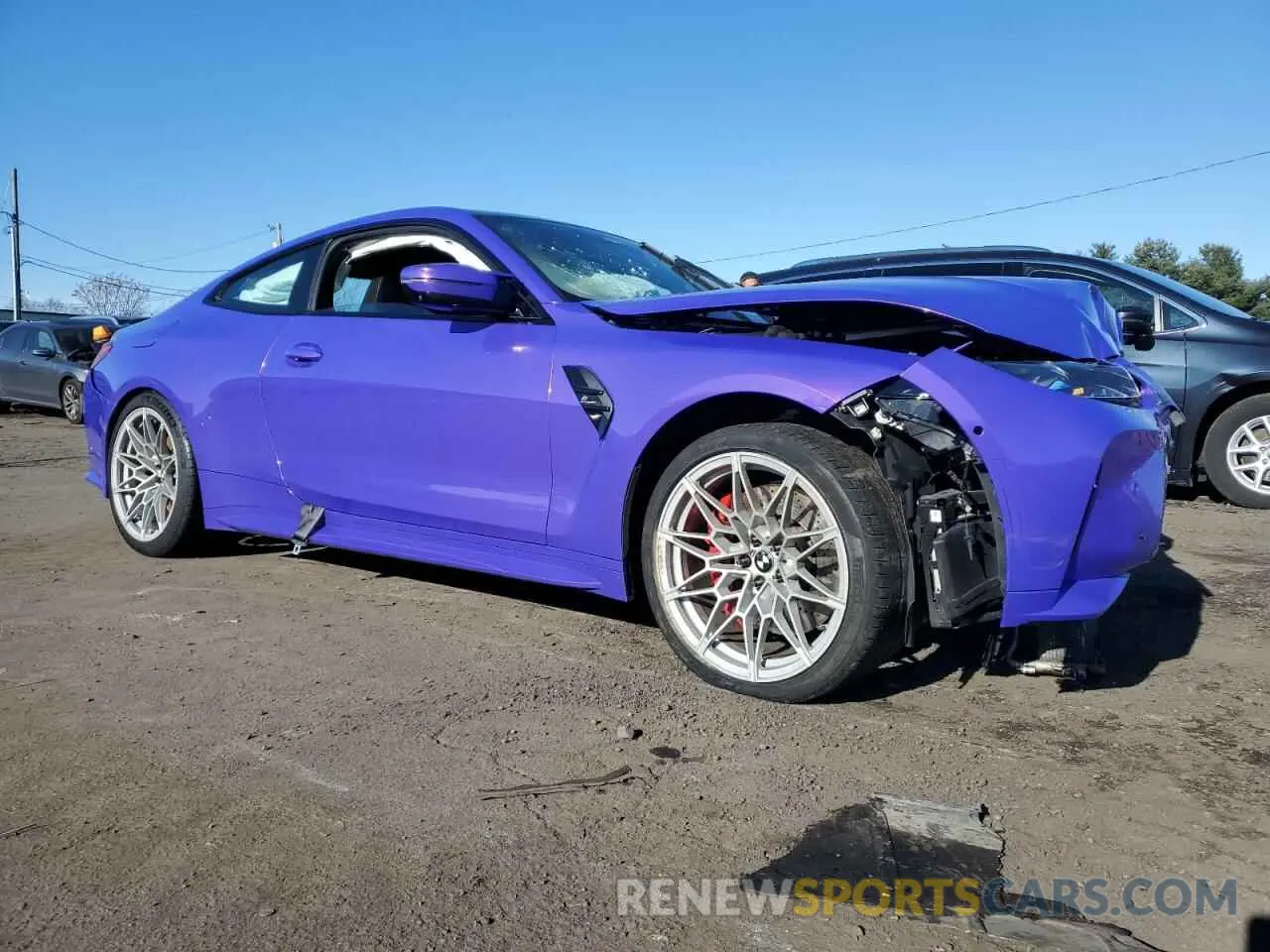 4 Photograph of a damaged car WBS33AZ01MCG10826 BMW M4 2021