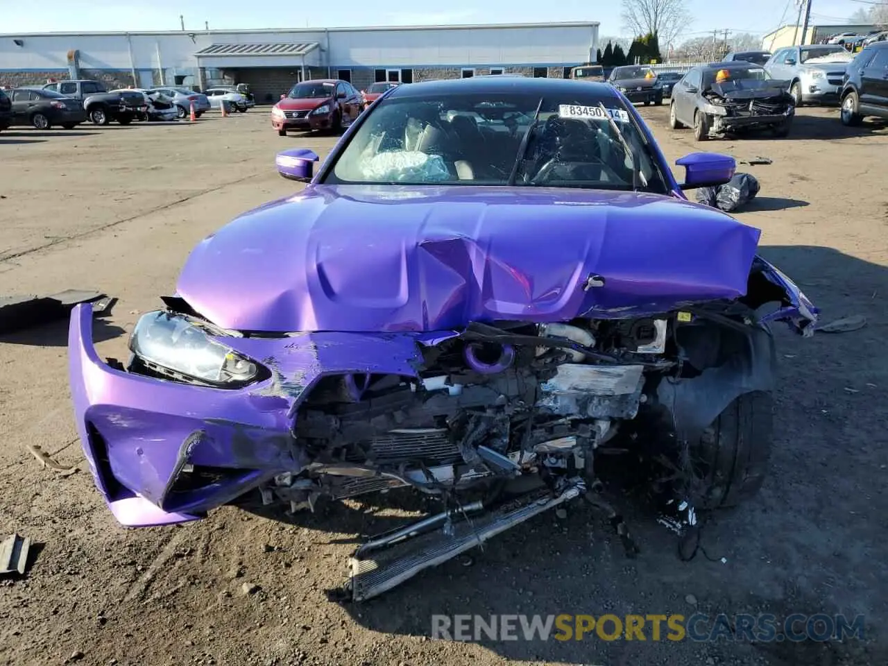 5 Photograph of a damaged car WBS33AZ01MCG10826 BMW M4 2021