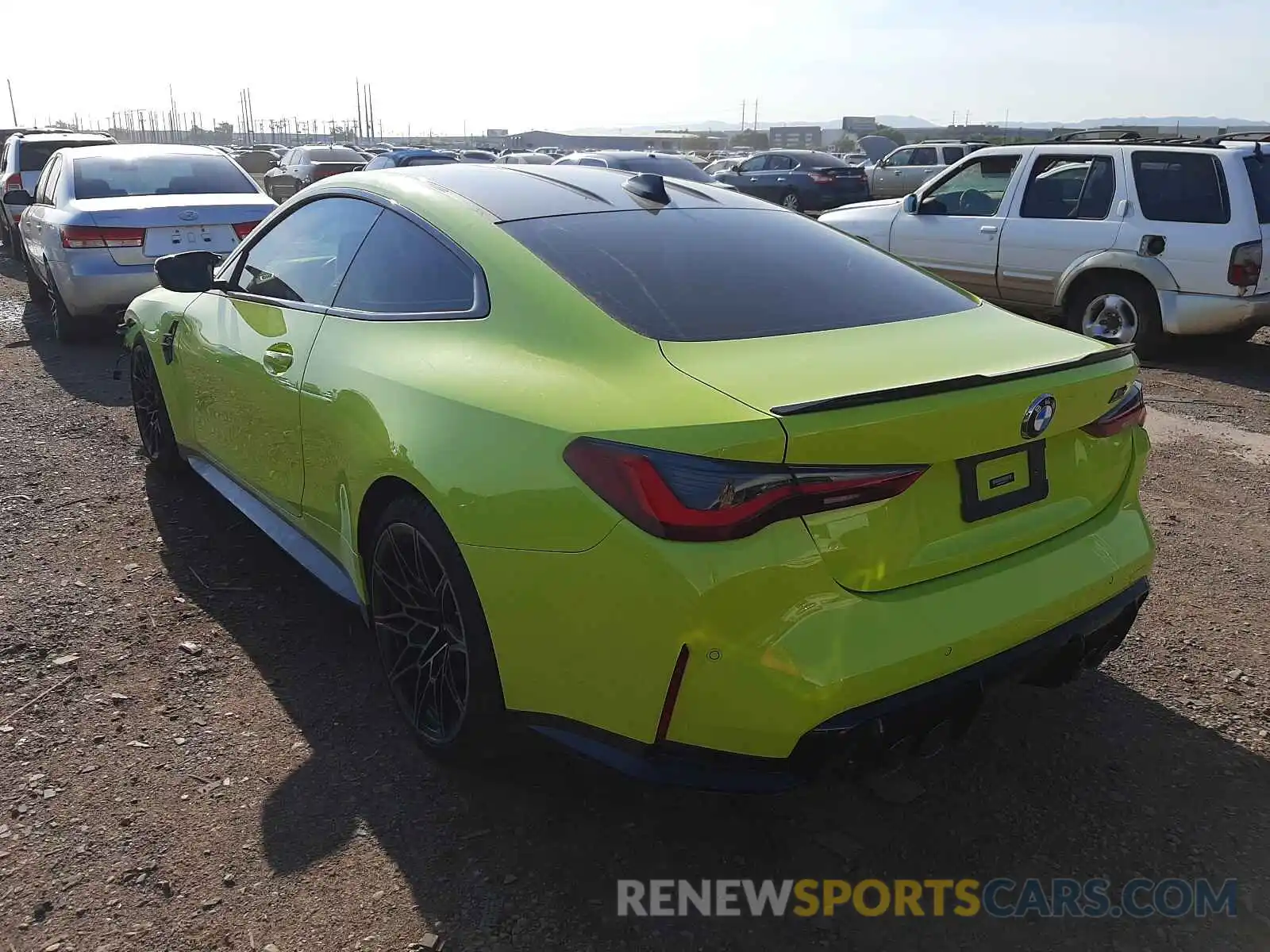 3 Photograph of a damaged car WBS33AZ03MCG63771 BMW M4 2021