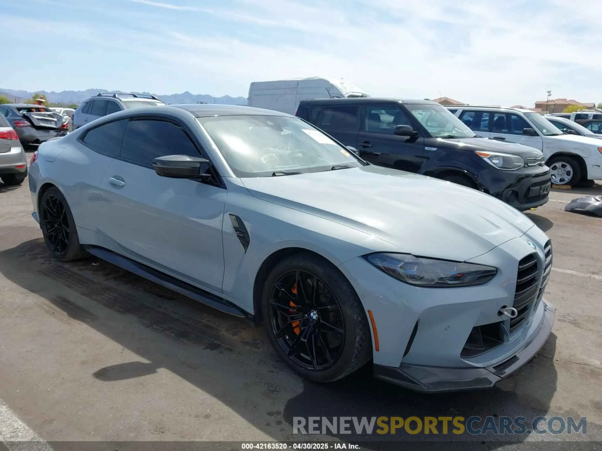 1 Photograph of a damaged car WBS33AZ03MCH04805 BMW M4 2021