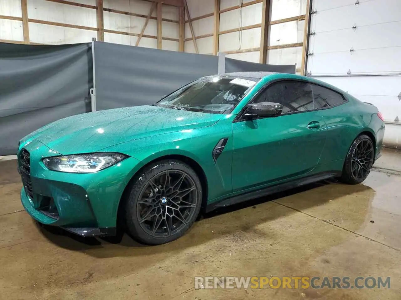 1 Photograph of a damaged car WBS33AZ06MCH17175 BMW M4 2021