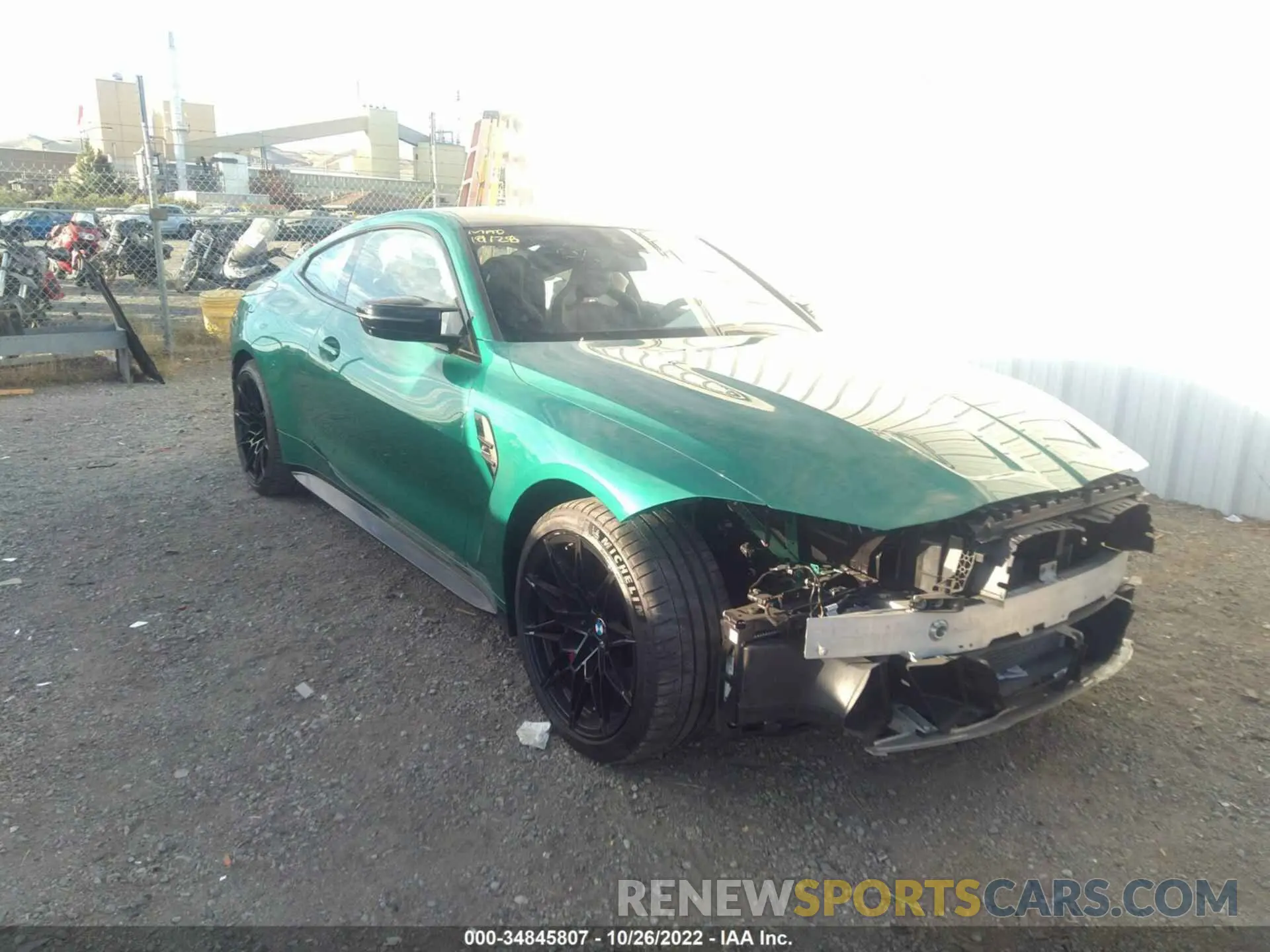 1 Photograph of a damaged car WBS33AZ08MCG58873 BMW M4 2021