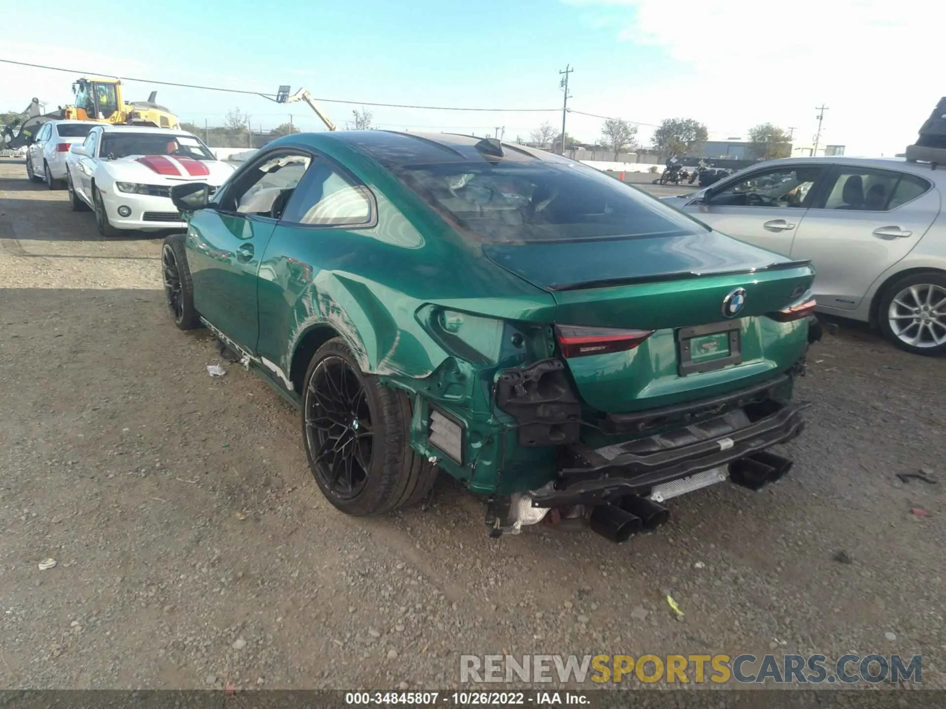 3 Photograph of a damaged car WBS33AZ08MCG58873 BMW M4 2021