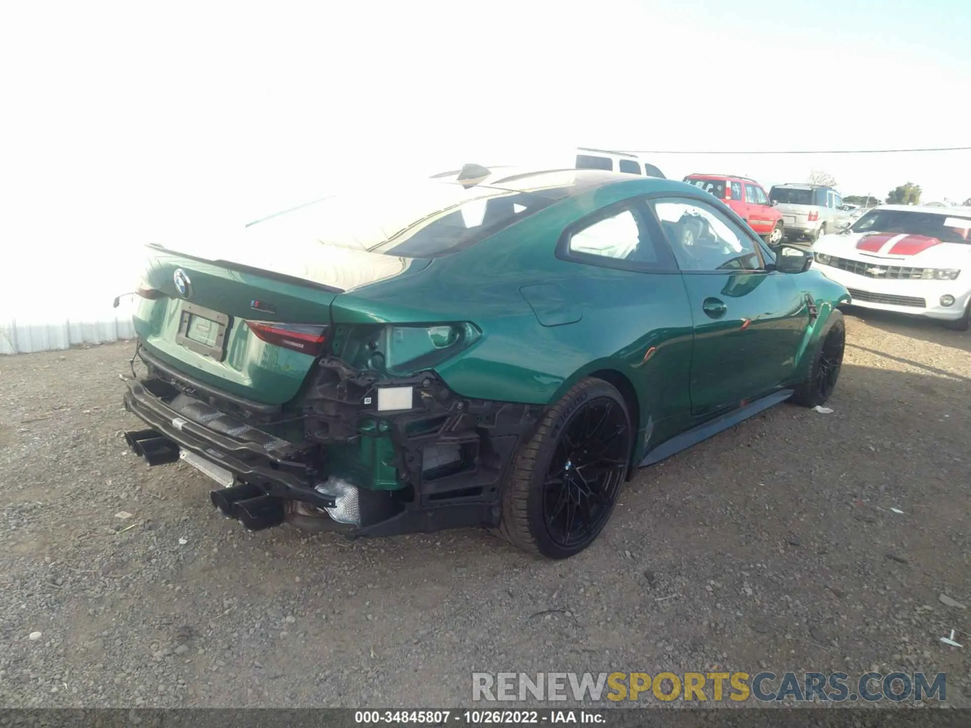 4 Photograph of a damaged car WBS33AZ08MCG58873 BMW M4 2021