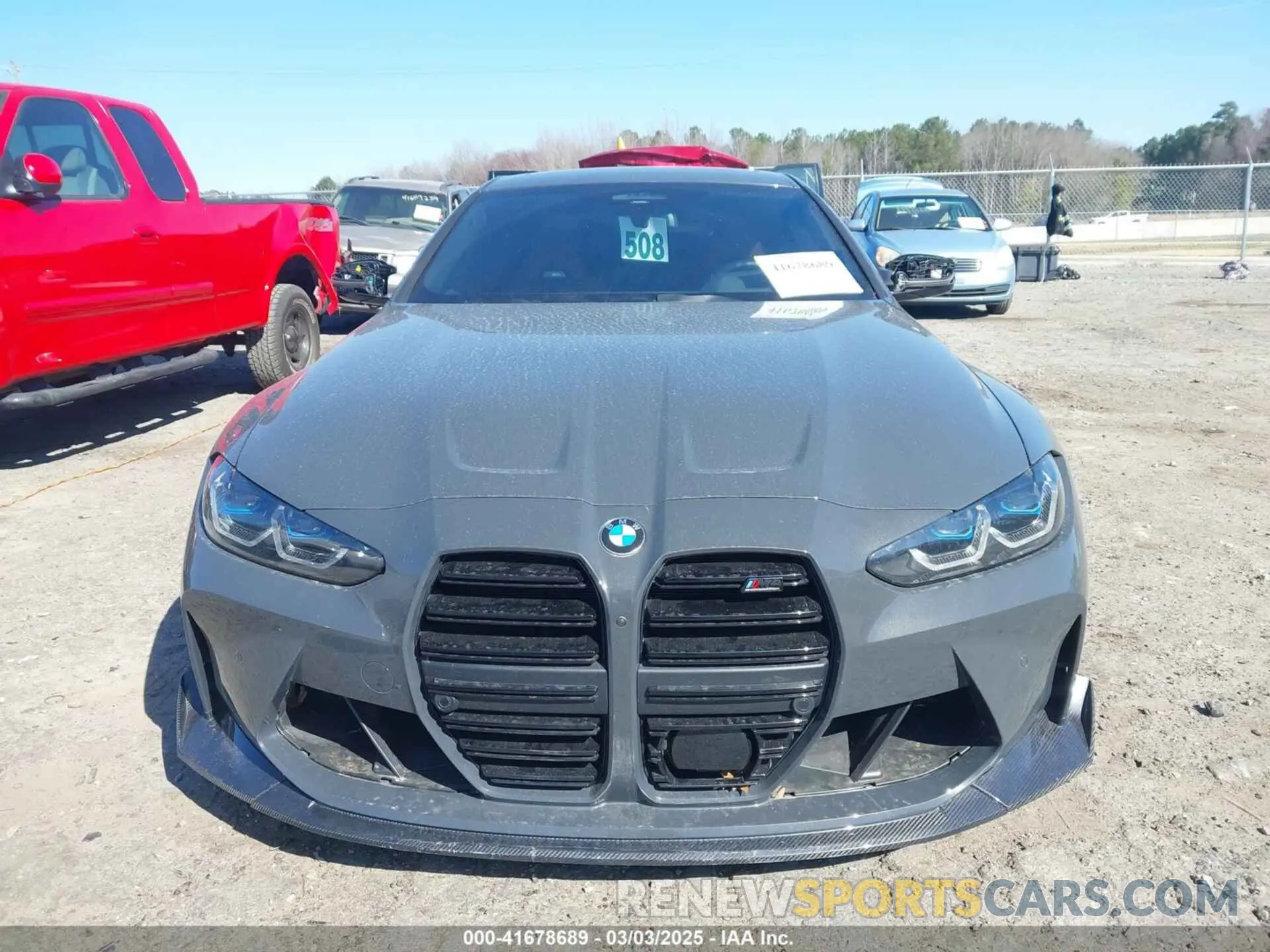 13 Photograph of a damaged car WBS33AZ08MCG87760 BMW M4 2021