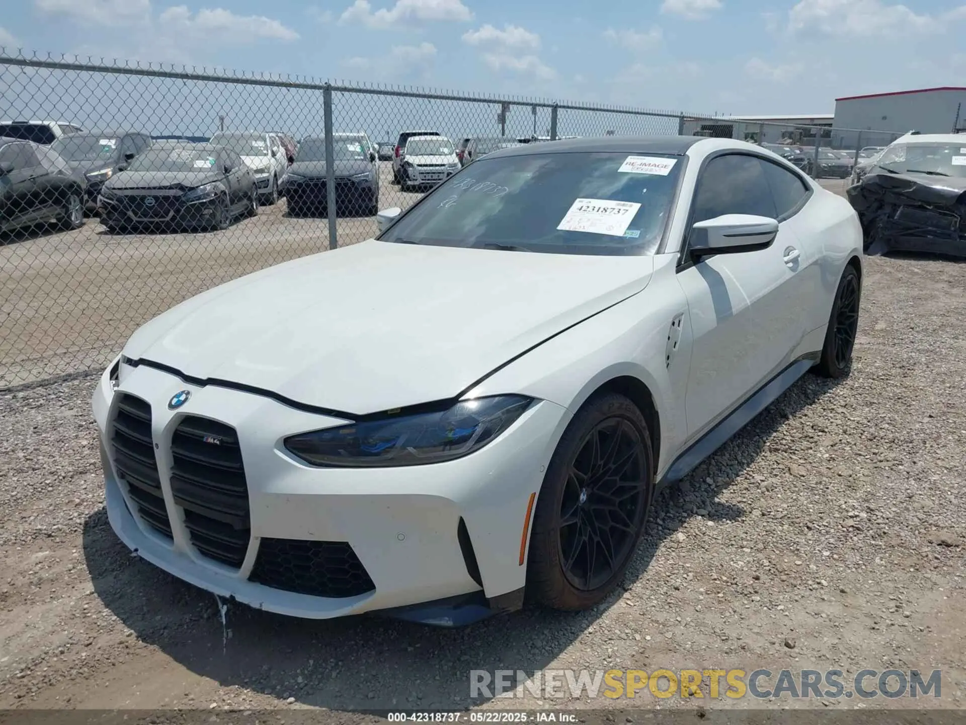 2 Photograph of a damaged car WBS53AZ02MCH23791 BMW M4 2021
