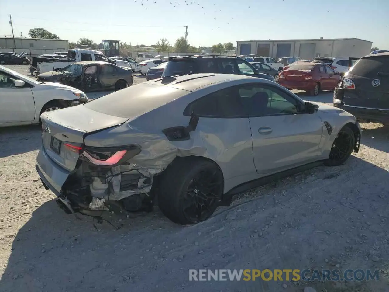 3 Photograph of a damaged car WBS53AZ07MCH50971 BMW M4 2021