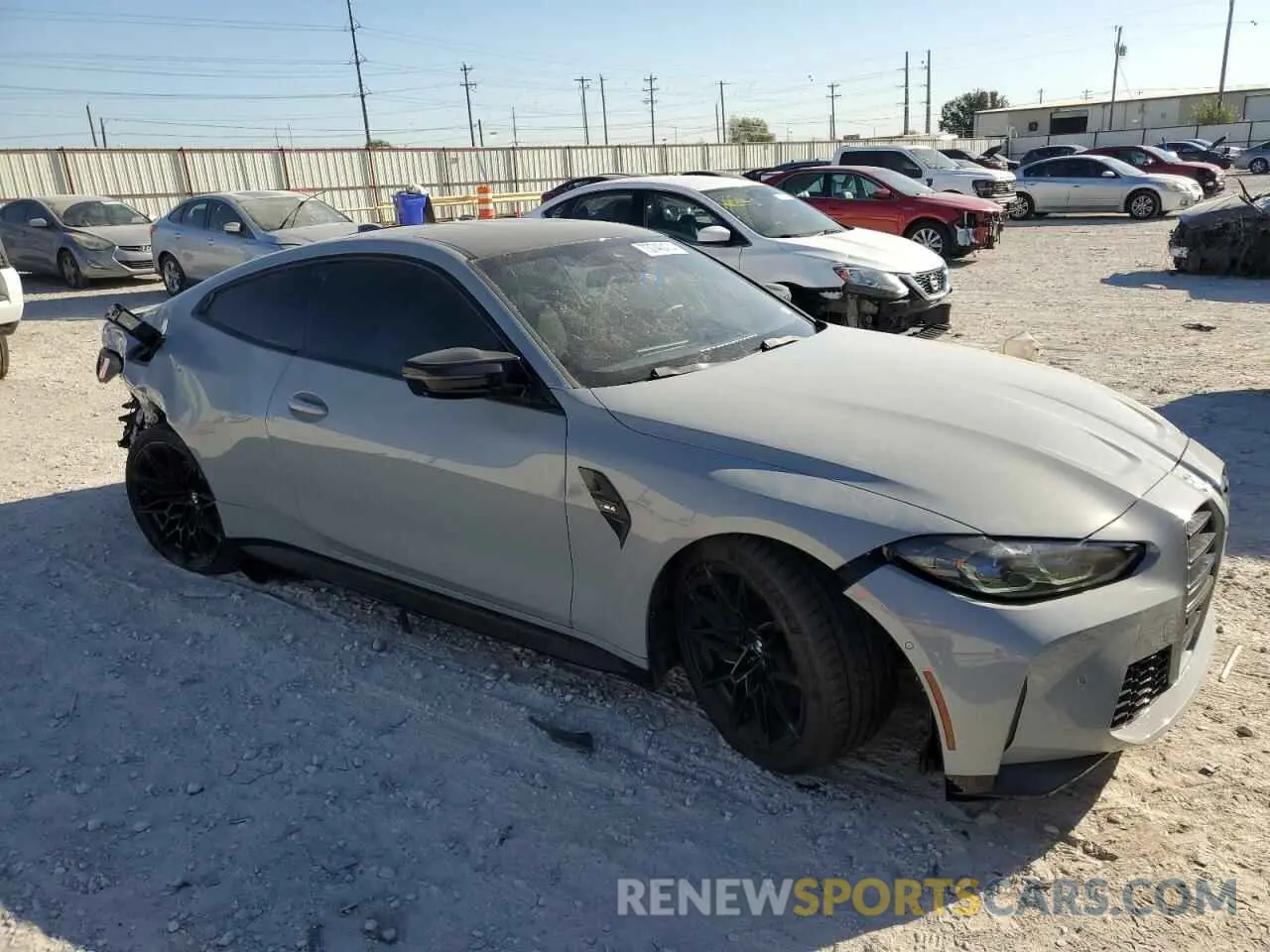4 Photograph of a damaged car WBS53AZ07MCH50971 BMW M4 2021
