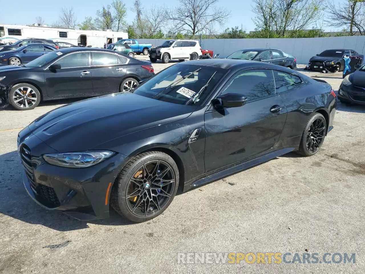 1 Photograph of a damaged car WBS53AZ08MCF95296 BMW M4 2021