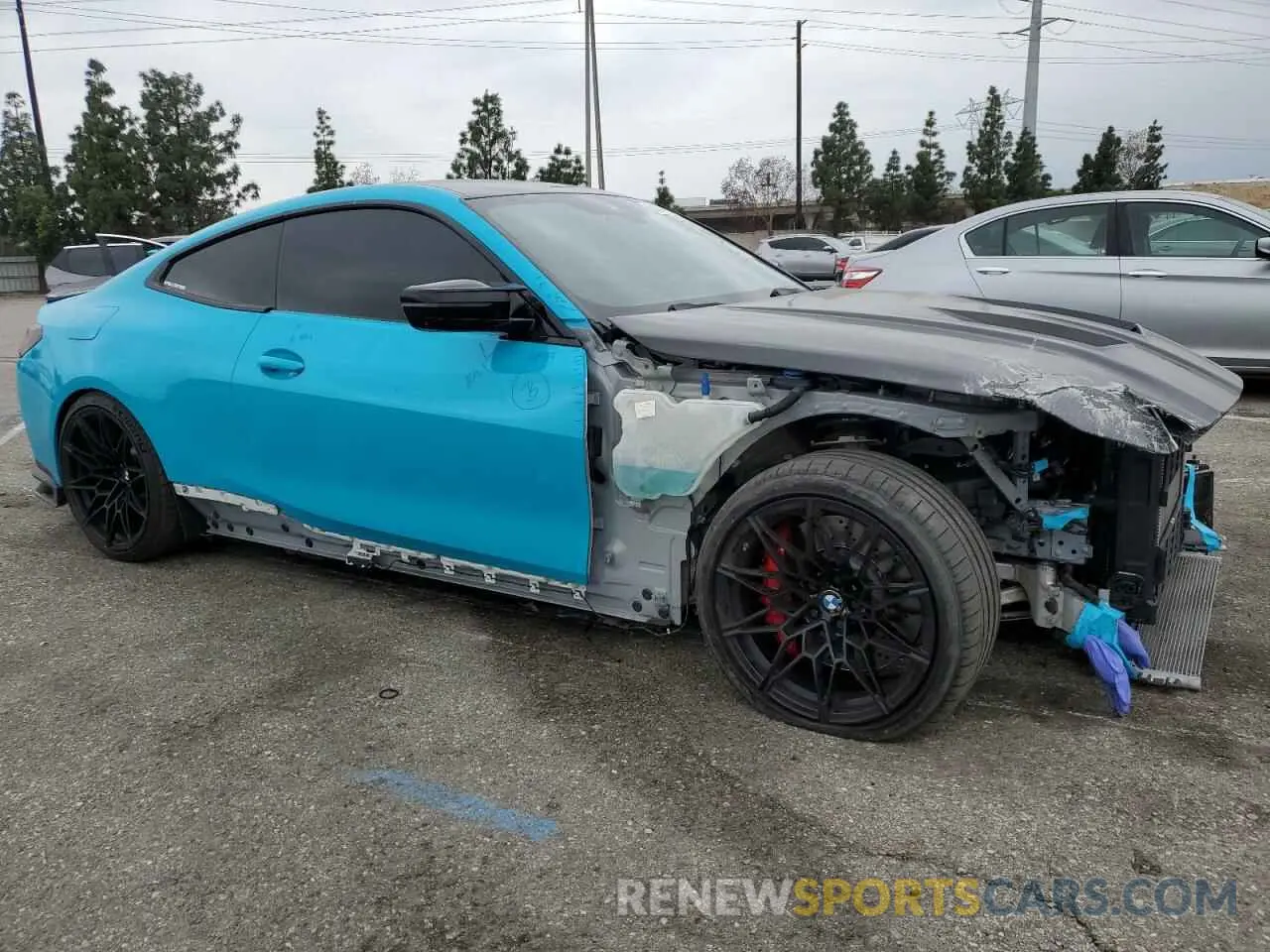4 Photograph of a damaged car WBS53AZ0XMCG52209 BMW M4 2021