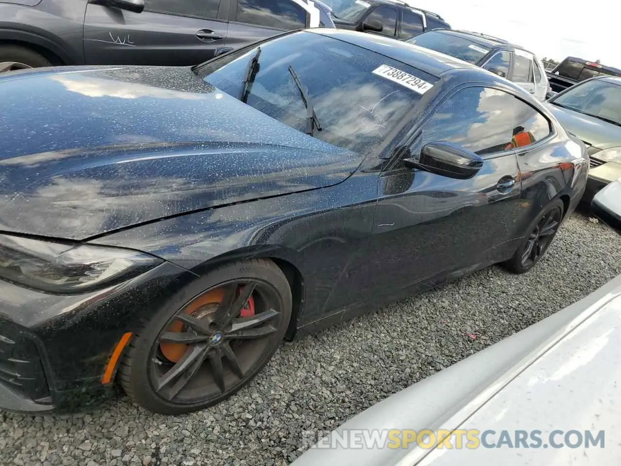 1 Photograph of a damaged car WBA13AR00NCH99689 BMW M4 2022