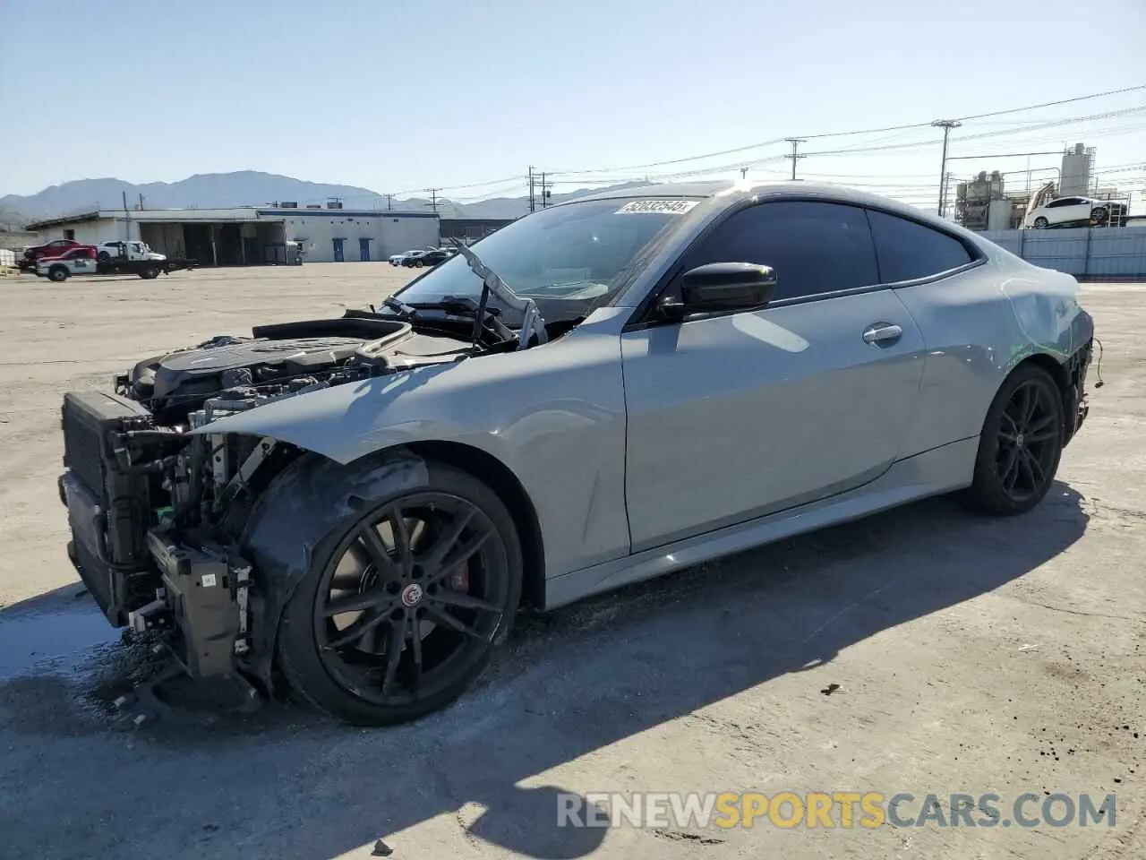 1 Photograph of a damaged car WBA13AR03NCL03393 BMW M4 2022