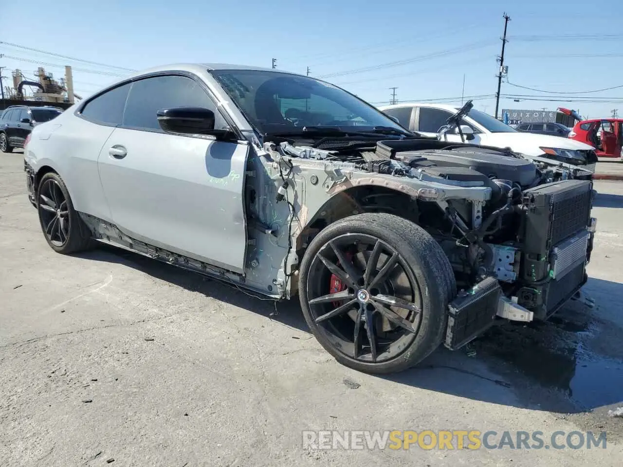 4 Photograph of a damaged car WBA13AR03NCL03393 BMW M4 2022
