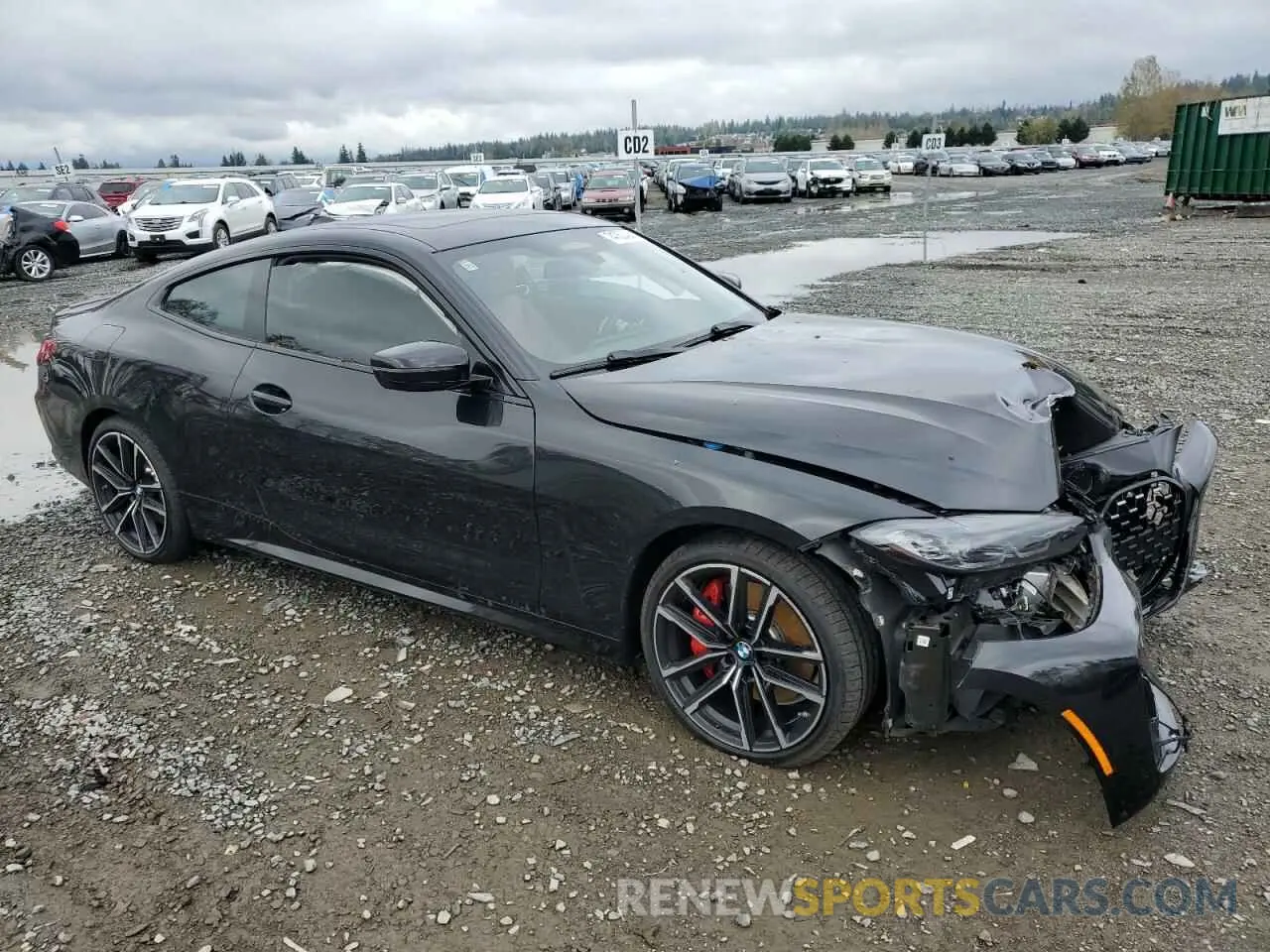 4 Photograph of a damaged car WBA13AR08NCK24009 BMW M4 2022