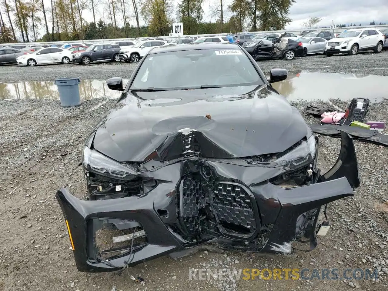 5 Photograph of a damaged car WBA13AR08NCK24009 BMW M4 2022