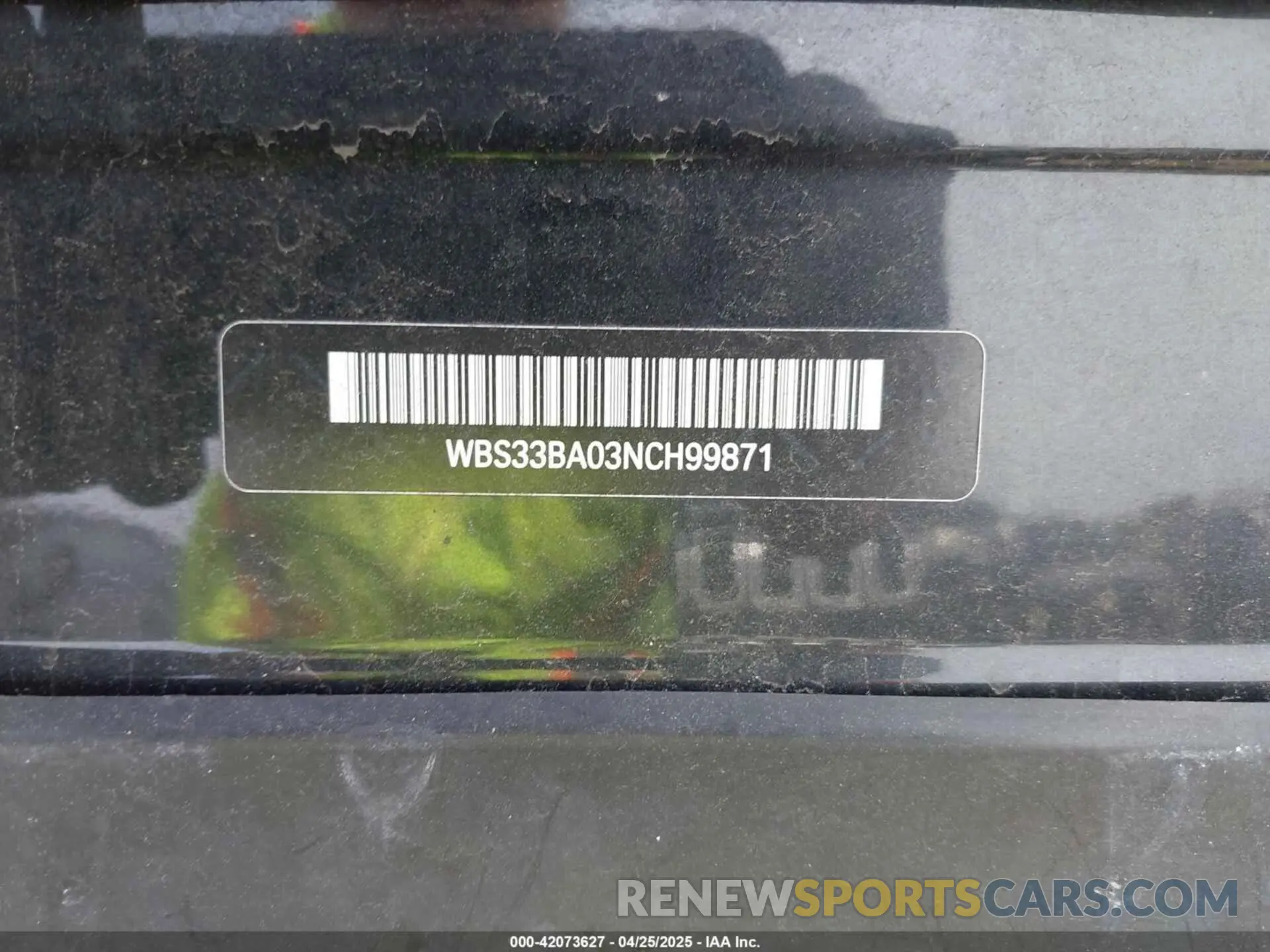 18 Photograph of a damaged car WBS33BA03NCH99871 BMW M4 2022