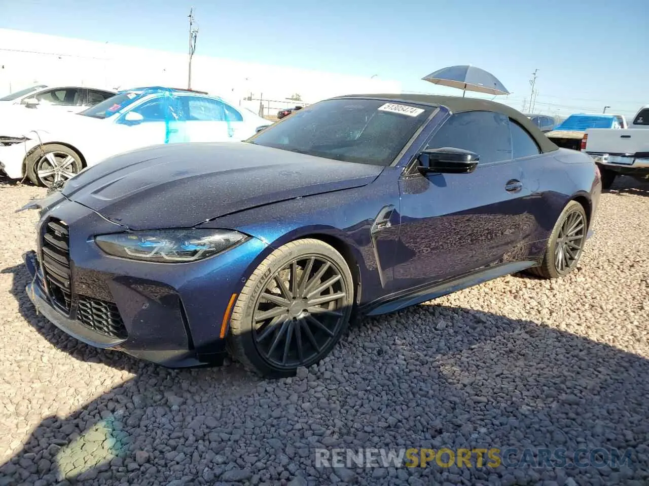 1 Photograph of a damaged car WBS33BA05NCK13099 BMW M4 2022